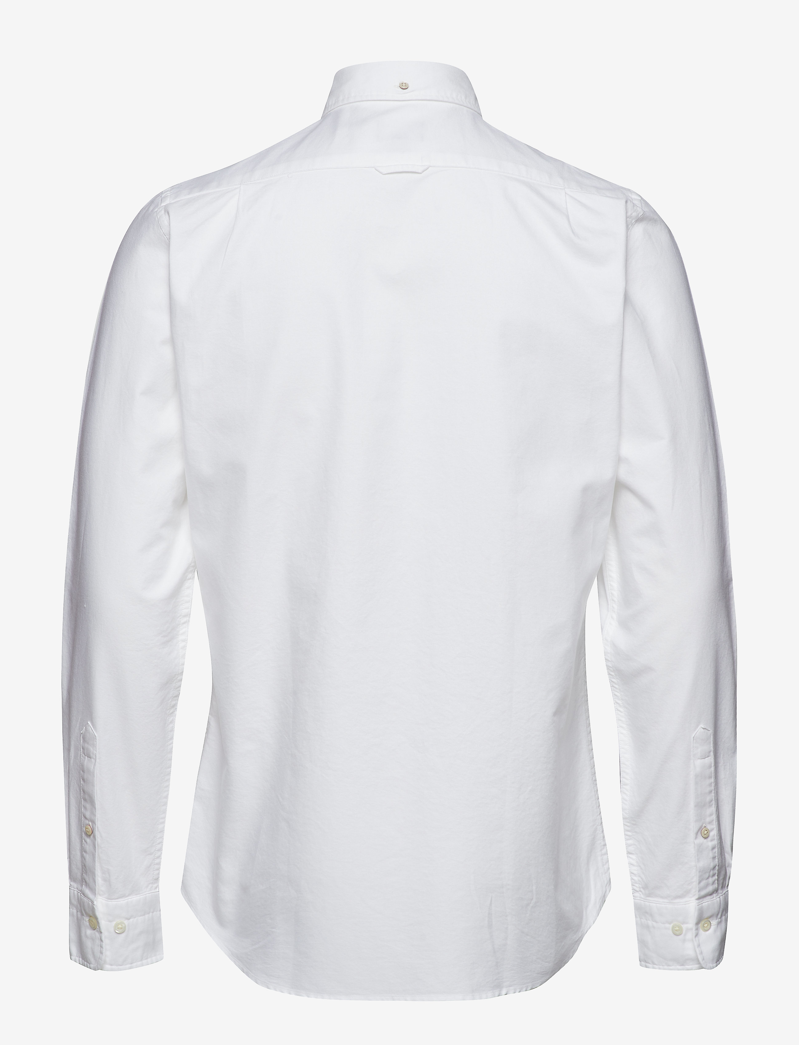 GANT - SLIM OXFORD SHIRT BD - white - 1