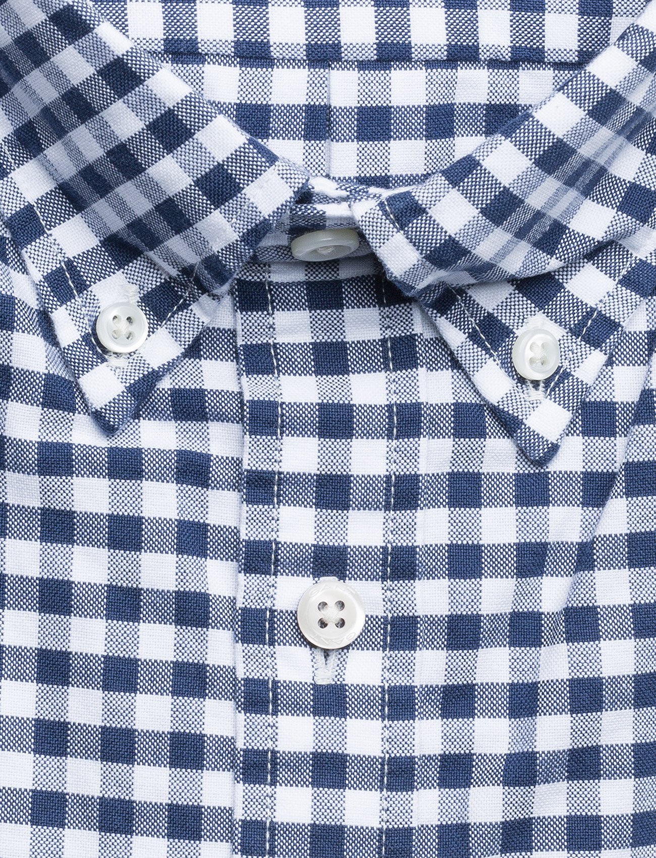 GANT - THE OXFORD GINGHAM REG SS BD - persian blue - 2