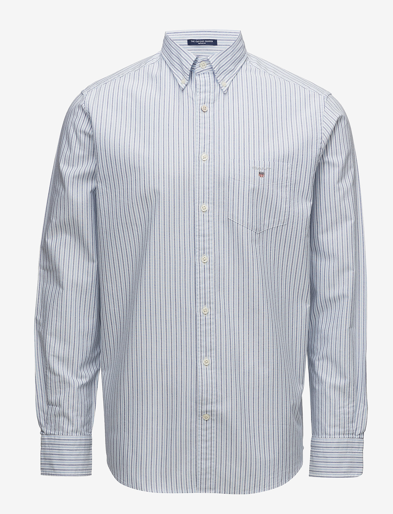 GANT - THE OXFORD 2 COL BANKER REG BD - college blue - 0