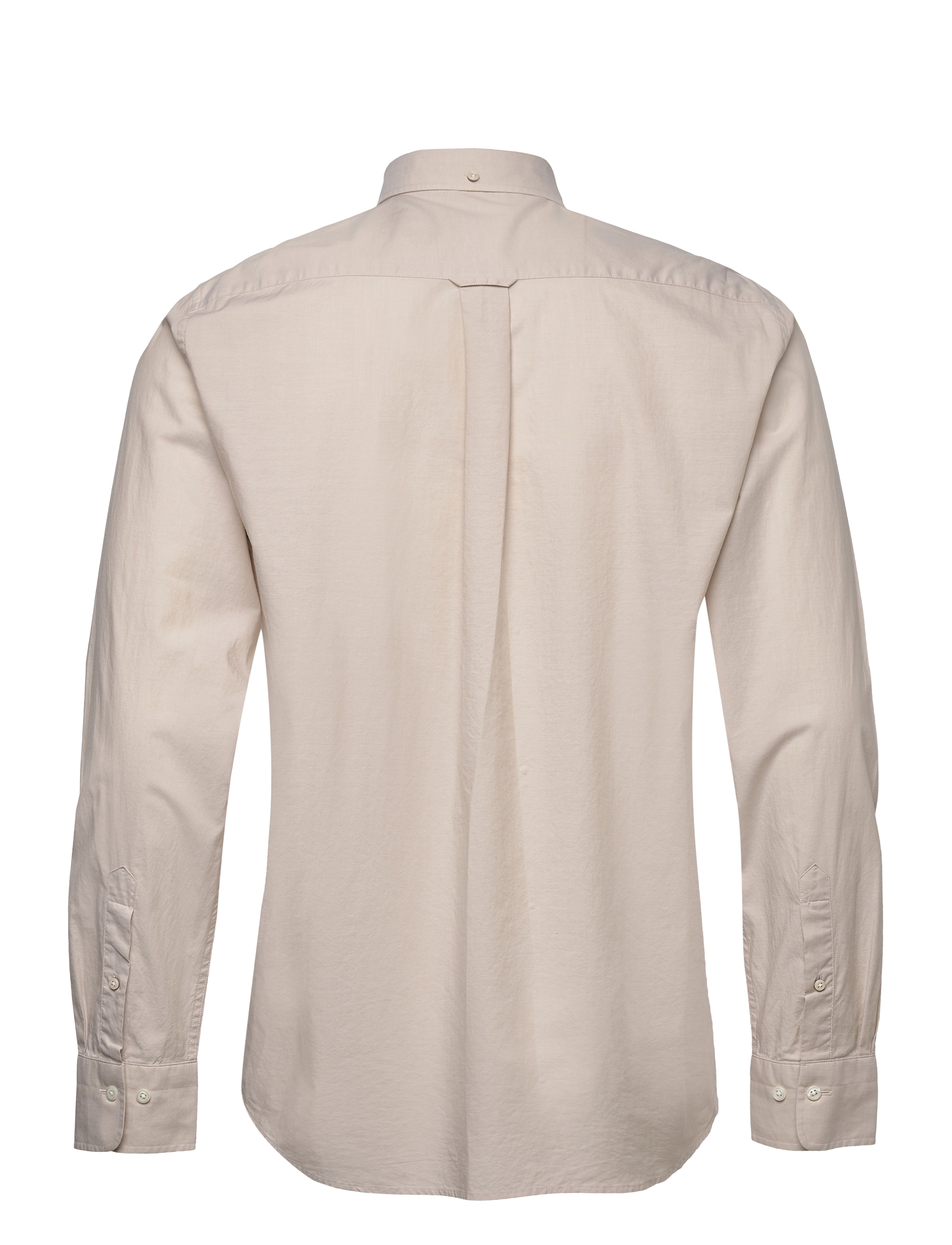 GANT - REG BROADCLOTH BD - dry sand - 1
