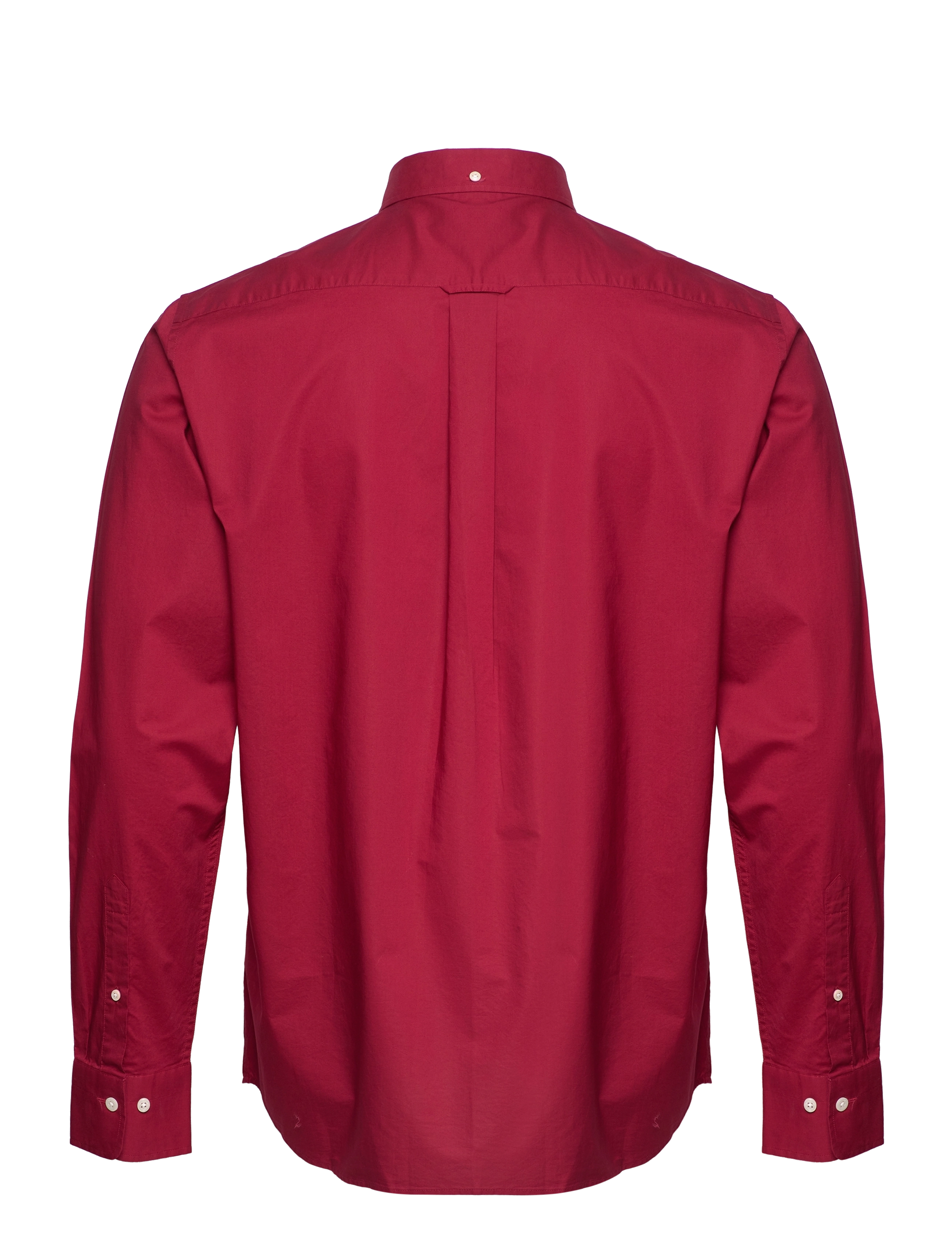 GANT - REG BROADCLOTH BD - plumped red - 1