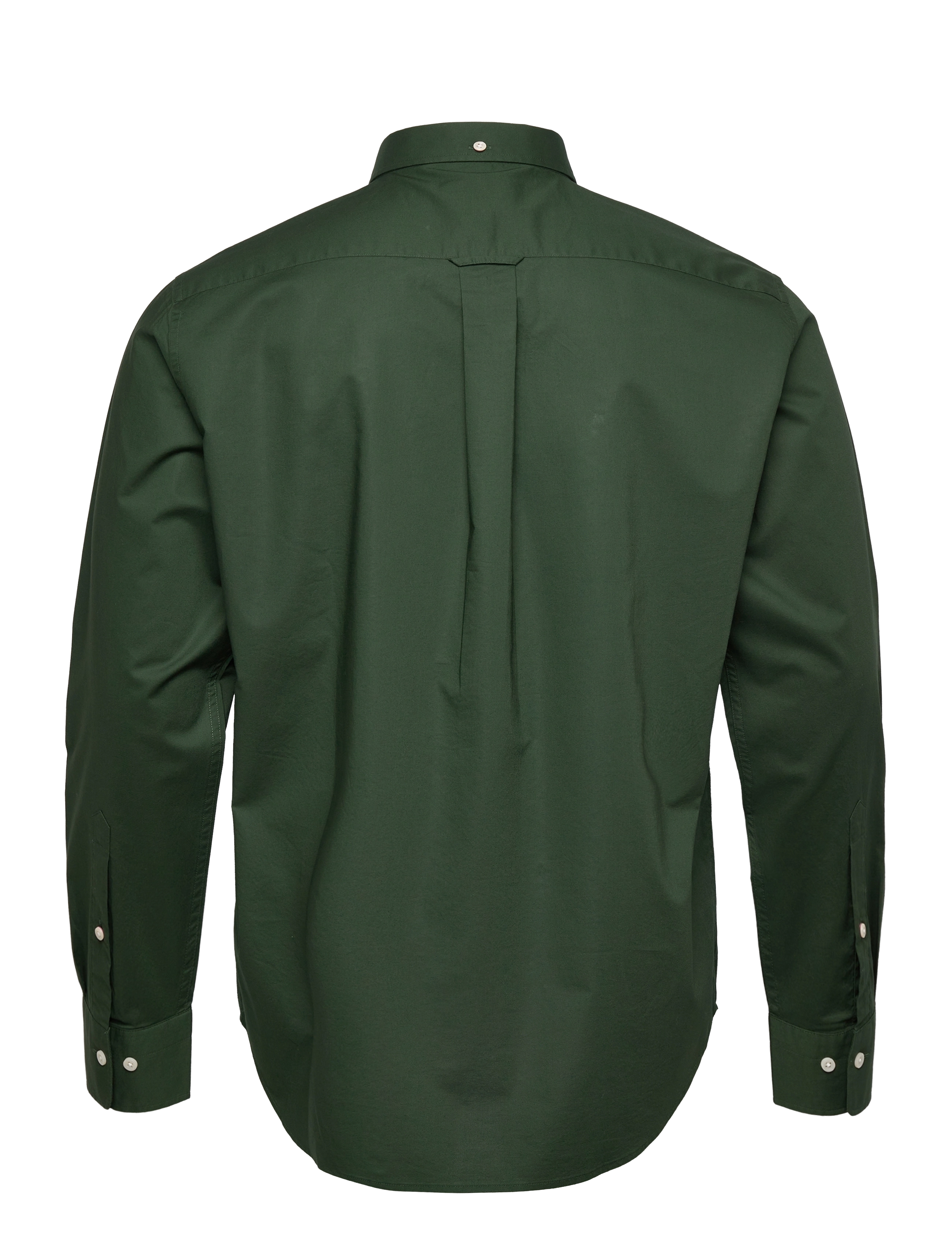 GANT - REG BROADCLOTH BD - storm green - 1