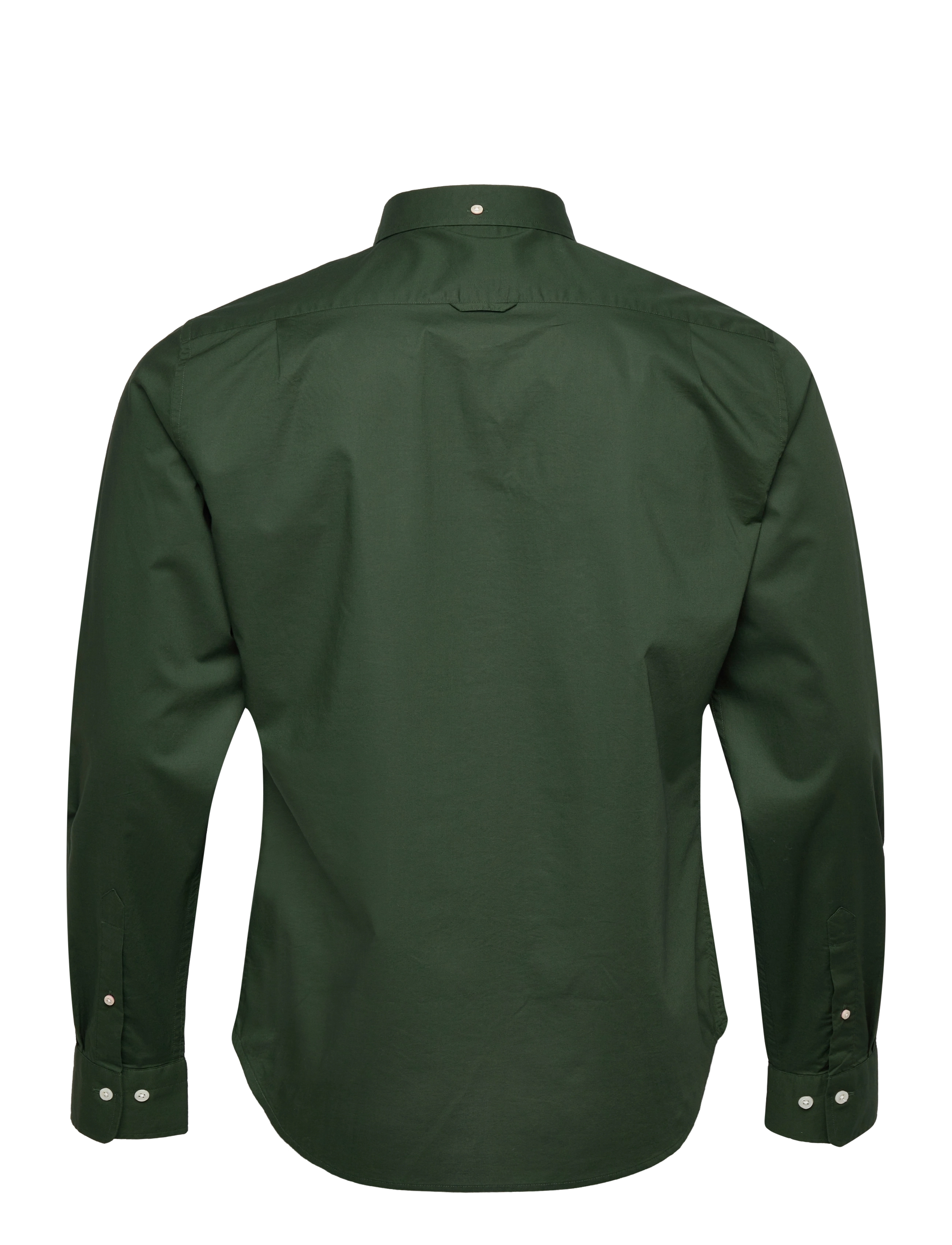 GANT - SLIM BROADCLOTH BD - storm green - 1