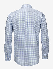 GANT - REG BROADCLOTH GINGHAM BD - checkered shirts - capri blue - 1