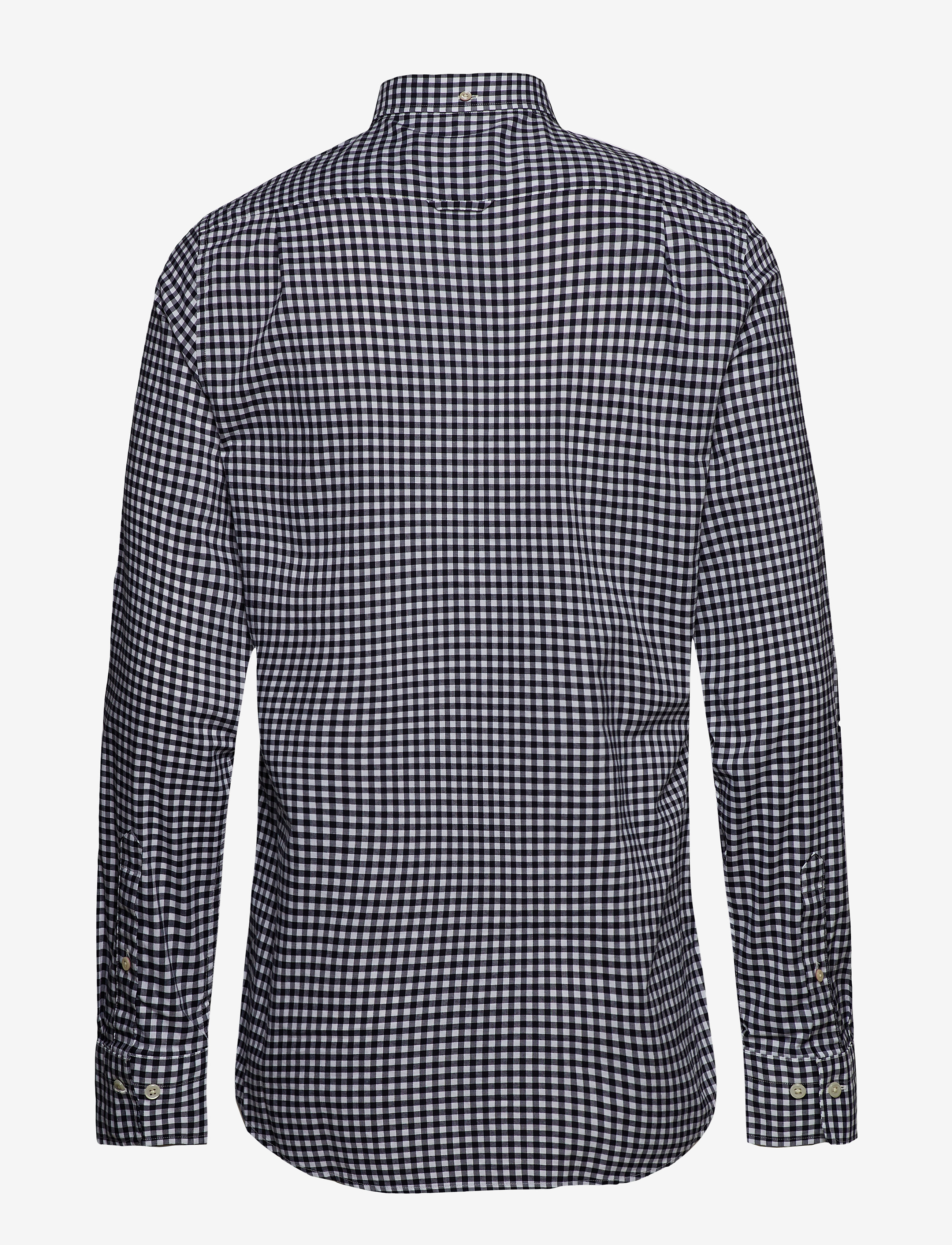 GANT - THE BROADCLOTH GINGHAM SLIM BD - marine - 1