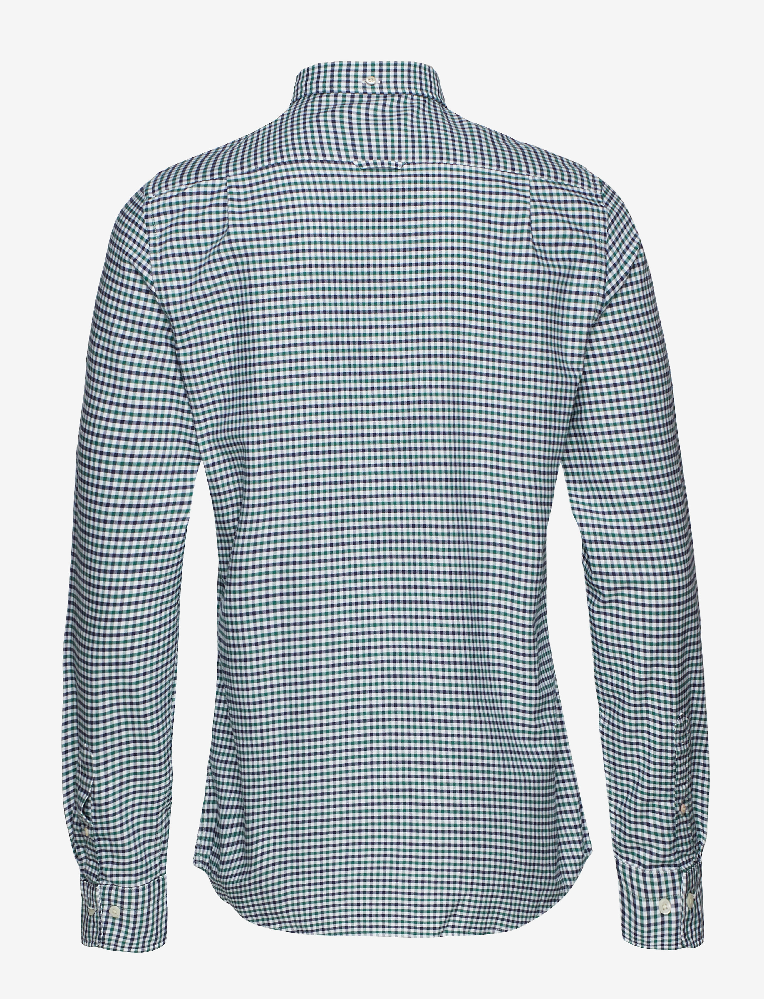 GANT - THE OXFORD 3 COL GINGHAM SLIM BD - ivy green - 1