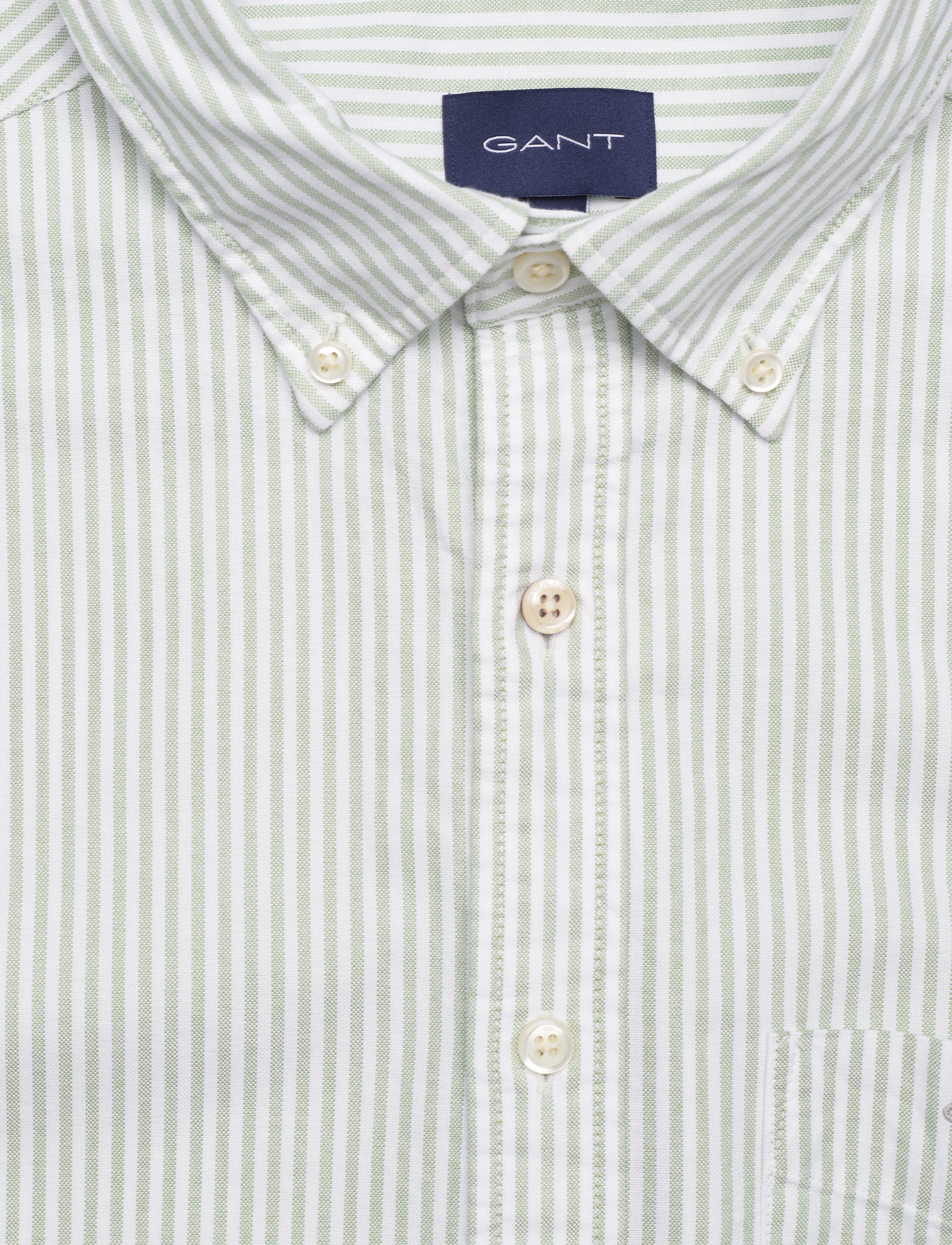 GANT - REG OXFORD BANKER BD - eucalyptus green - 2
