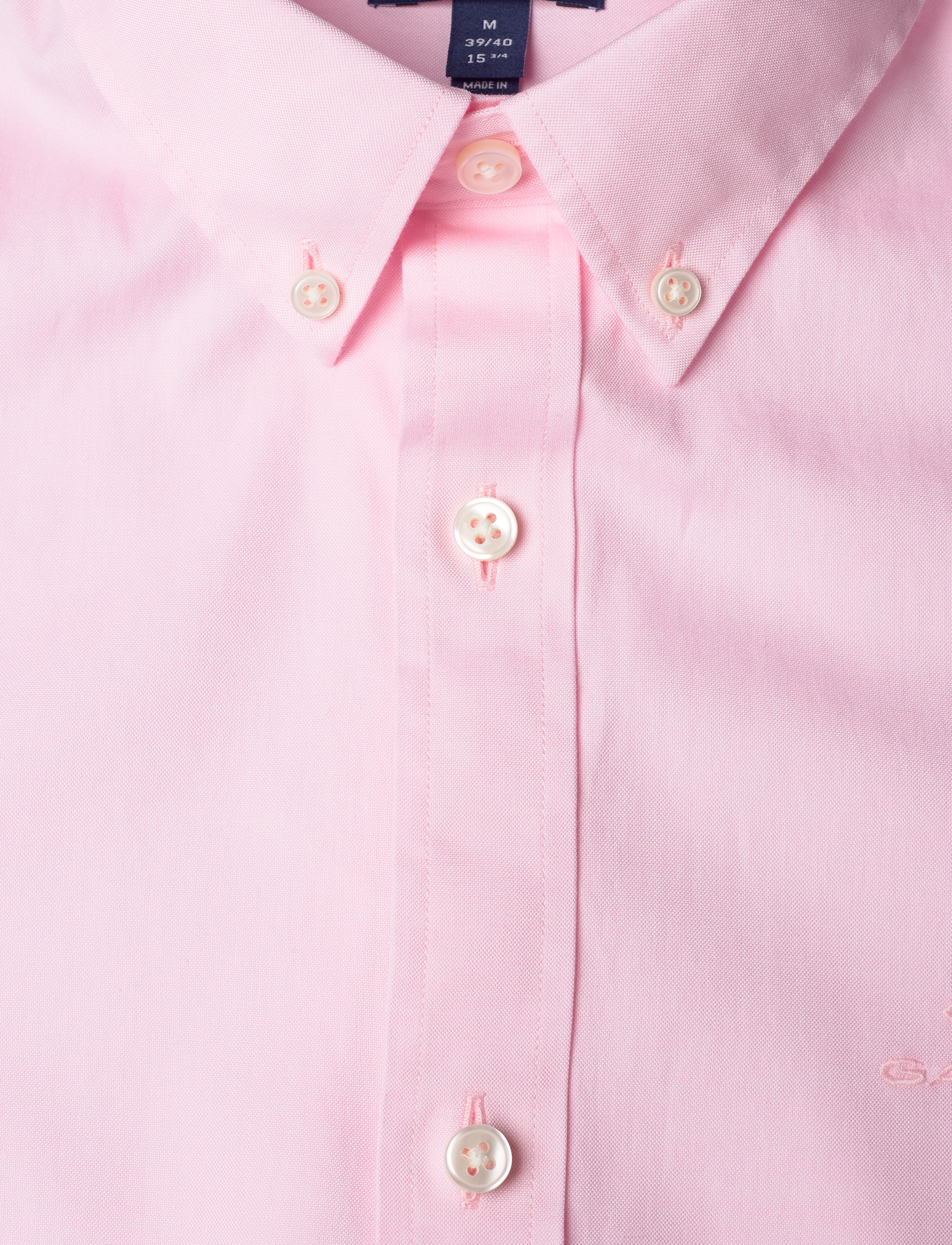 GANT - REG PINPOINT OXFORD BD - california pink - 2