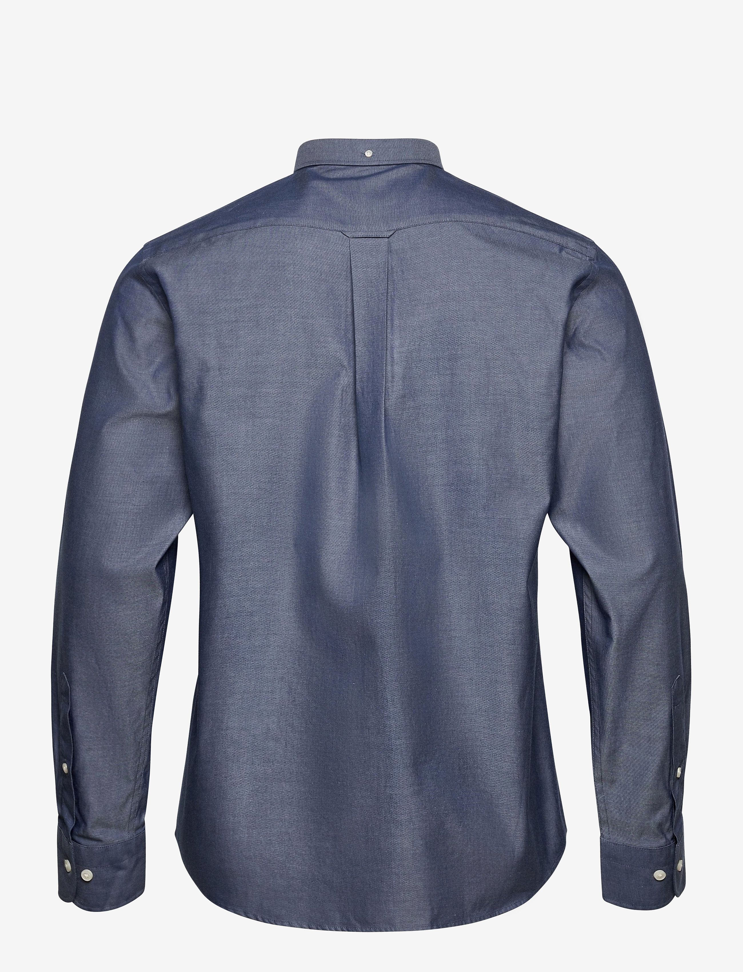 GANT - REG PINPOINT OXFORD BD - persian blue - 1