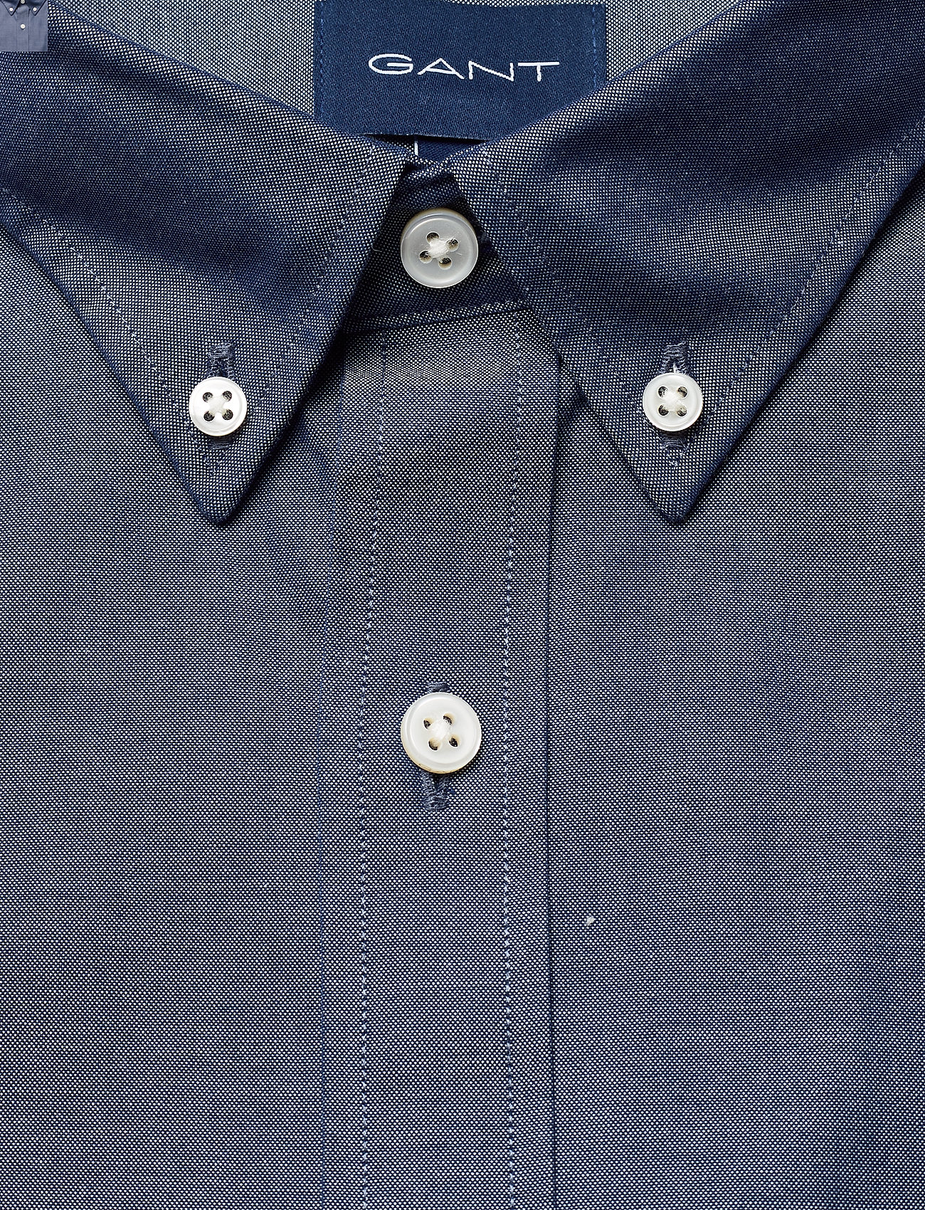 GANT - REG PINPOINT OXFORD BD - persian blue - 2