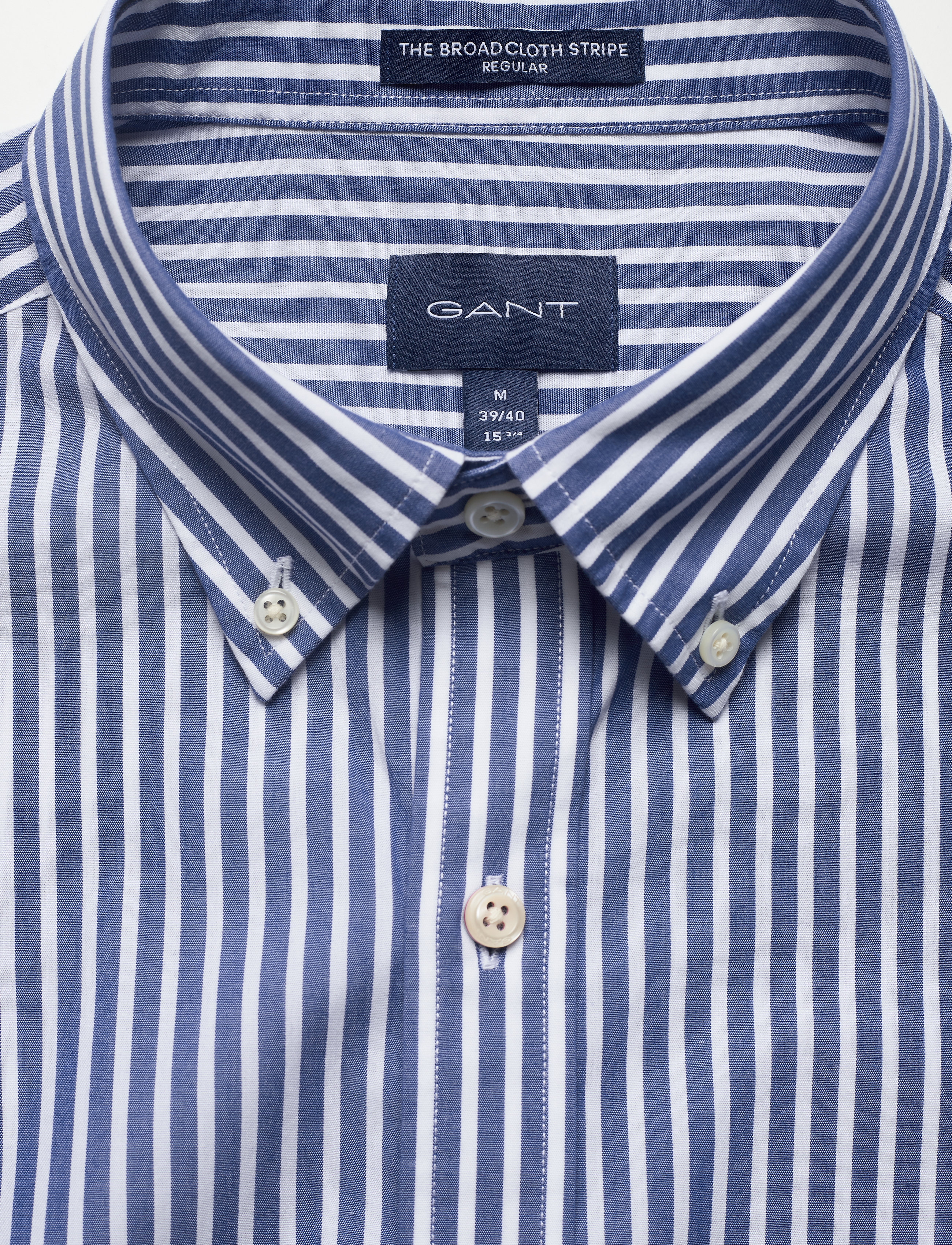 GANT - REG BROADCLOTH STRIPE BD - college blue - 2