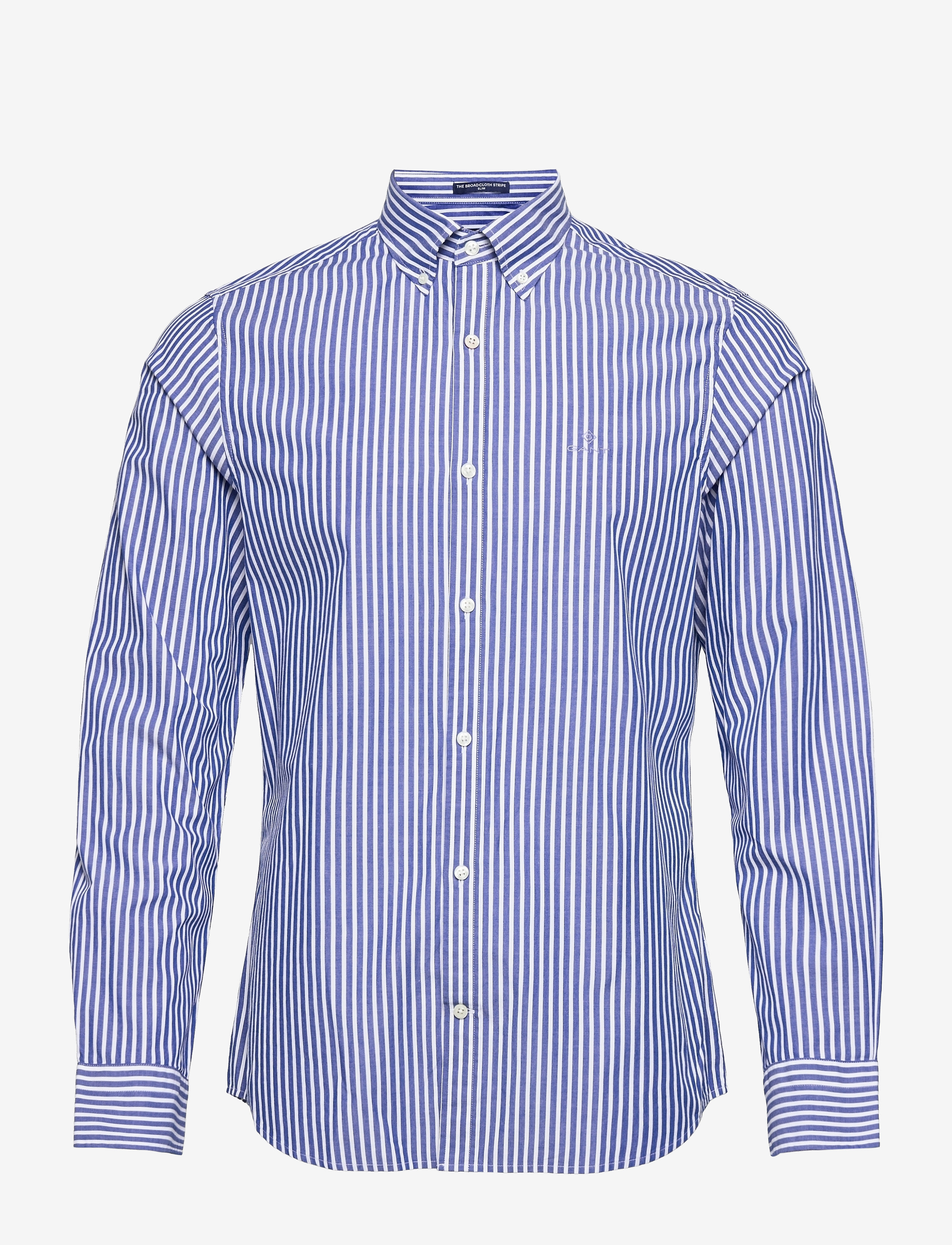 GANT - SLIM BROADCLOTH STRIPE BD - college blue - 0