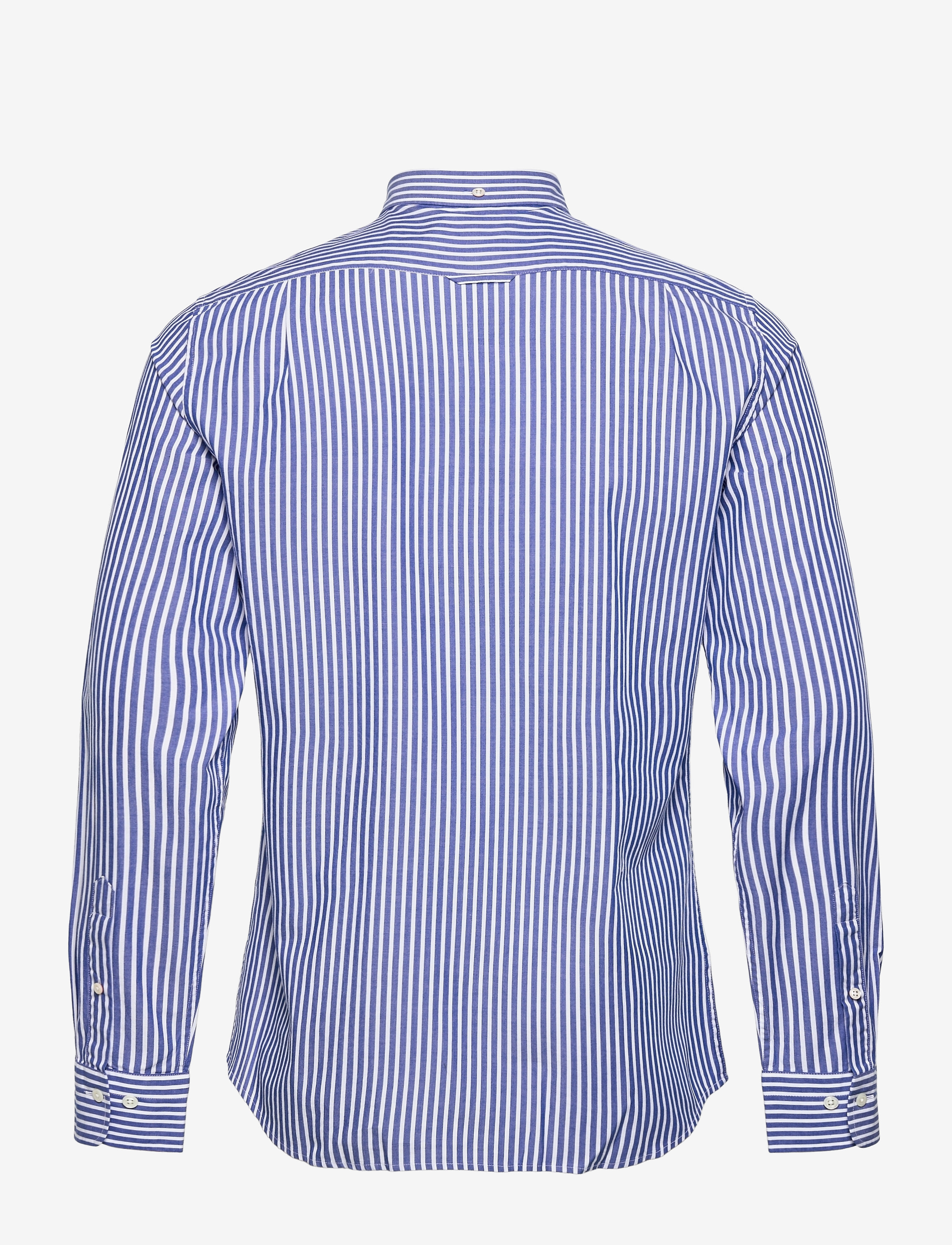 GANT - SLIM BROADCLOTH STRIPE BD - college blue - 1
