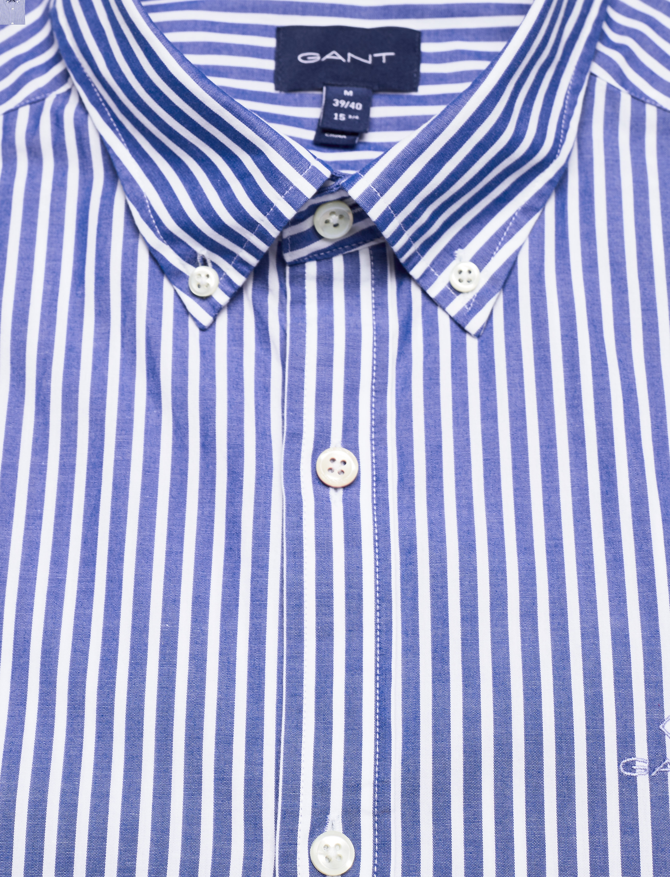 GANT - SLIM BROADCLOTH STRIPE BD - college blue - 2