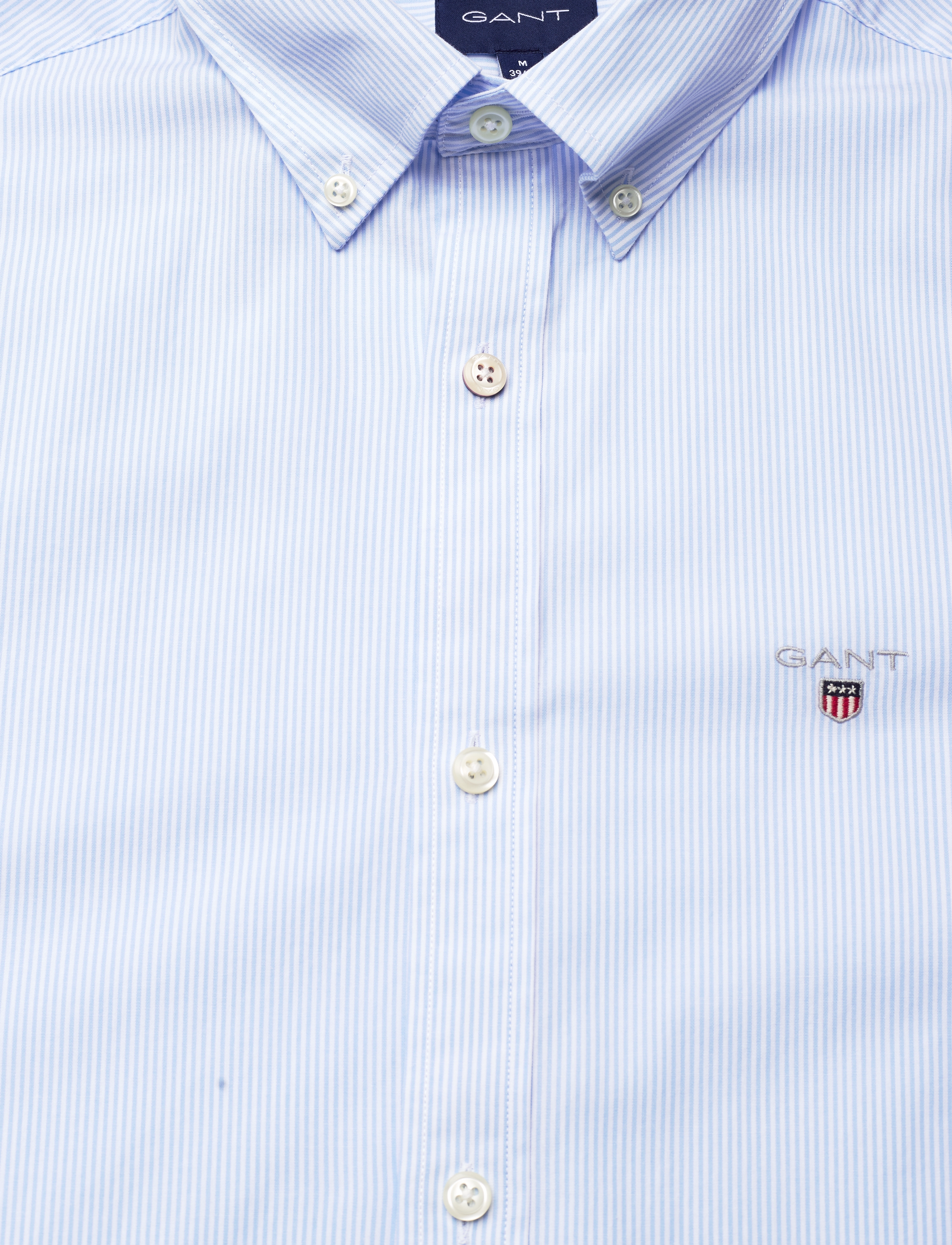 GANT - SLIM BROADCLOTH BANKER BD - capri blue - 2