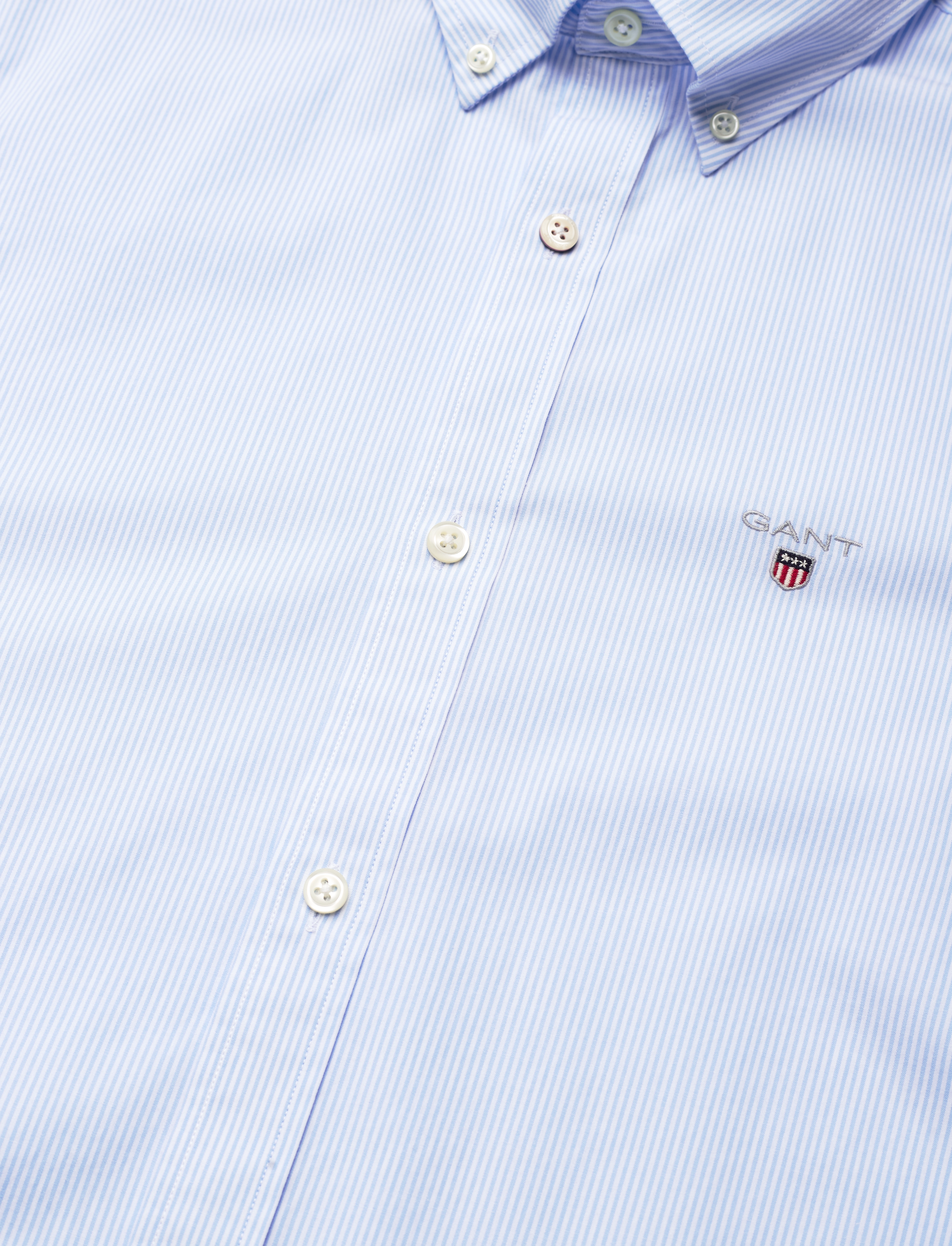 GANT - SLIM BROADCLOTH BANKER BD - capri blue - 3