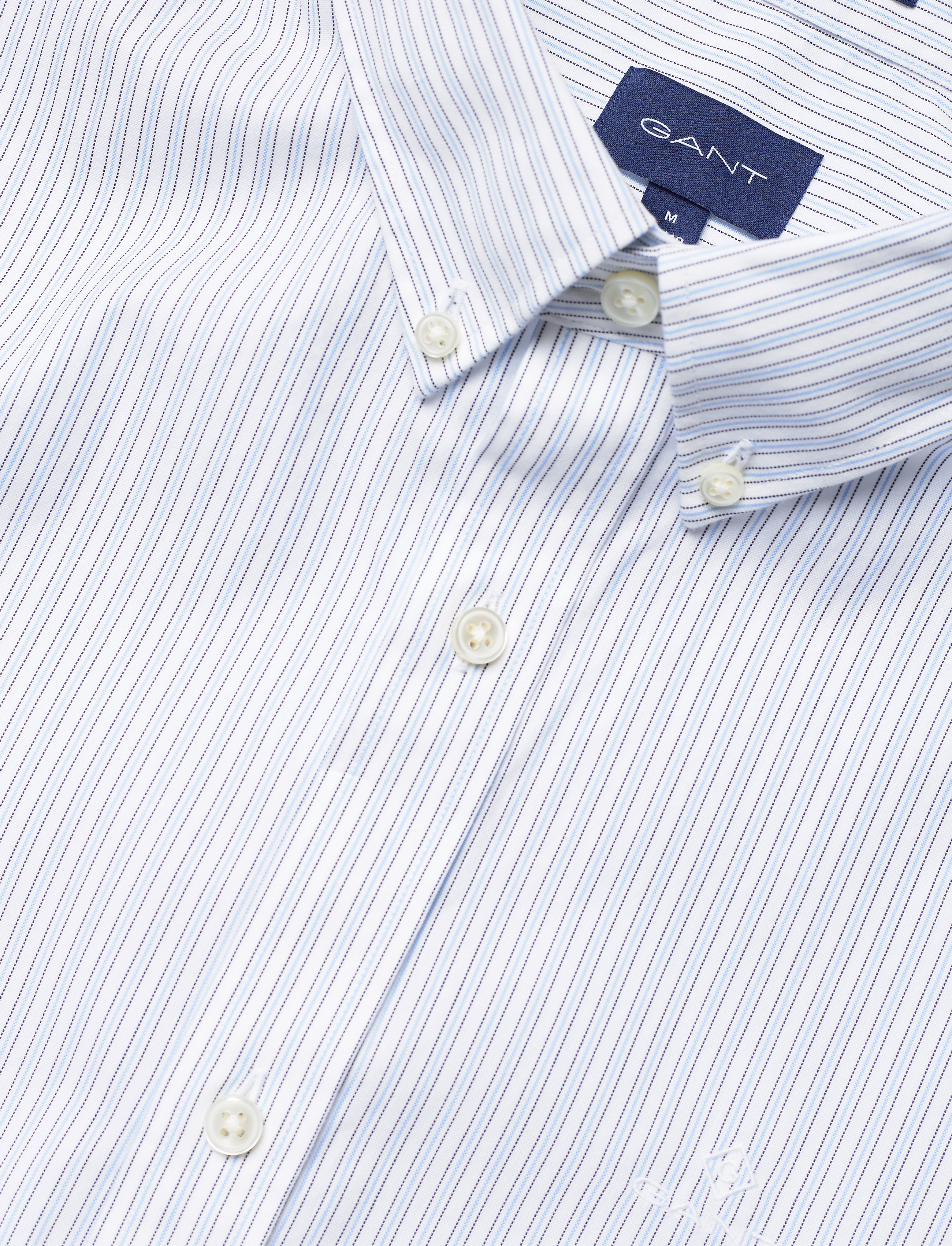 GANT - D1. PPO STRIPE REG BD - white - 3