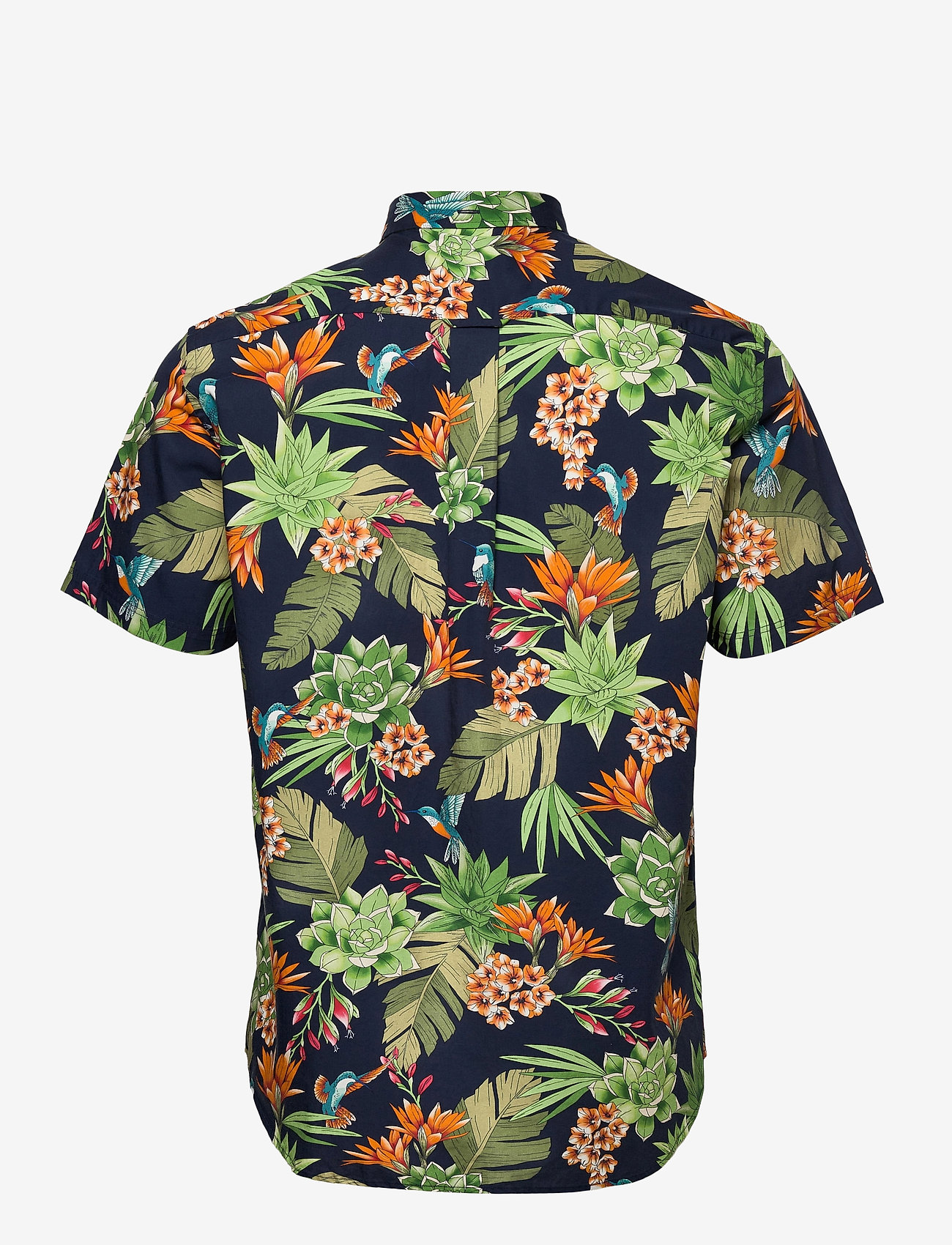GANT - D2. REG HUMMING GARDEN BD SS - evening blue - 1