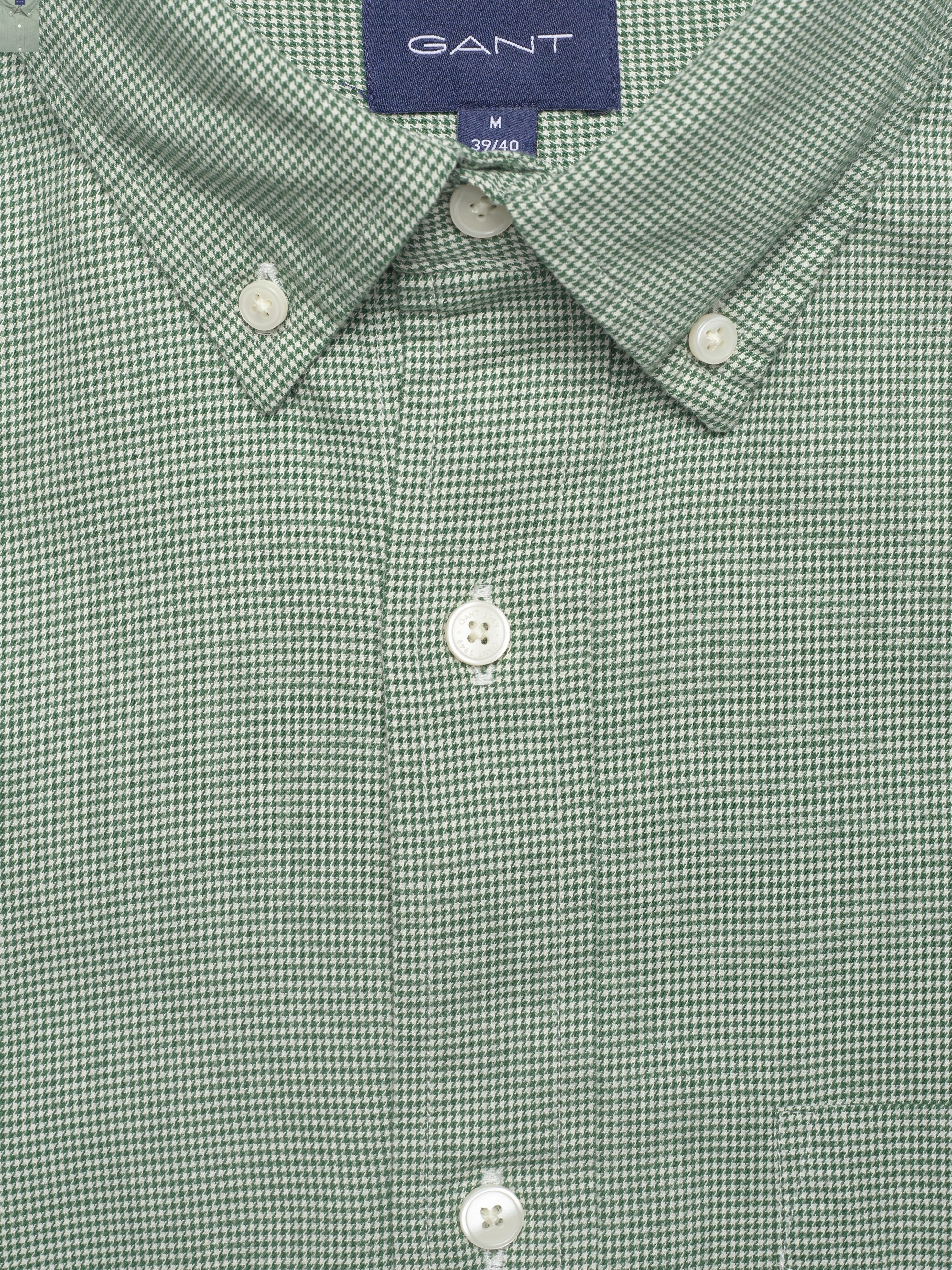 GANT - D2. REG BI COLORED PUPPY TOOTH BD - forest green - 2