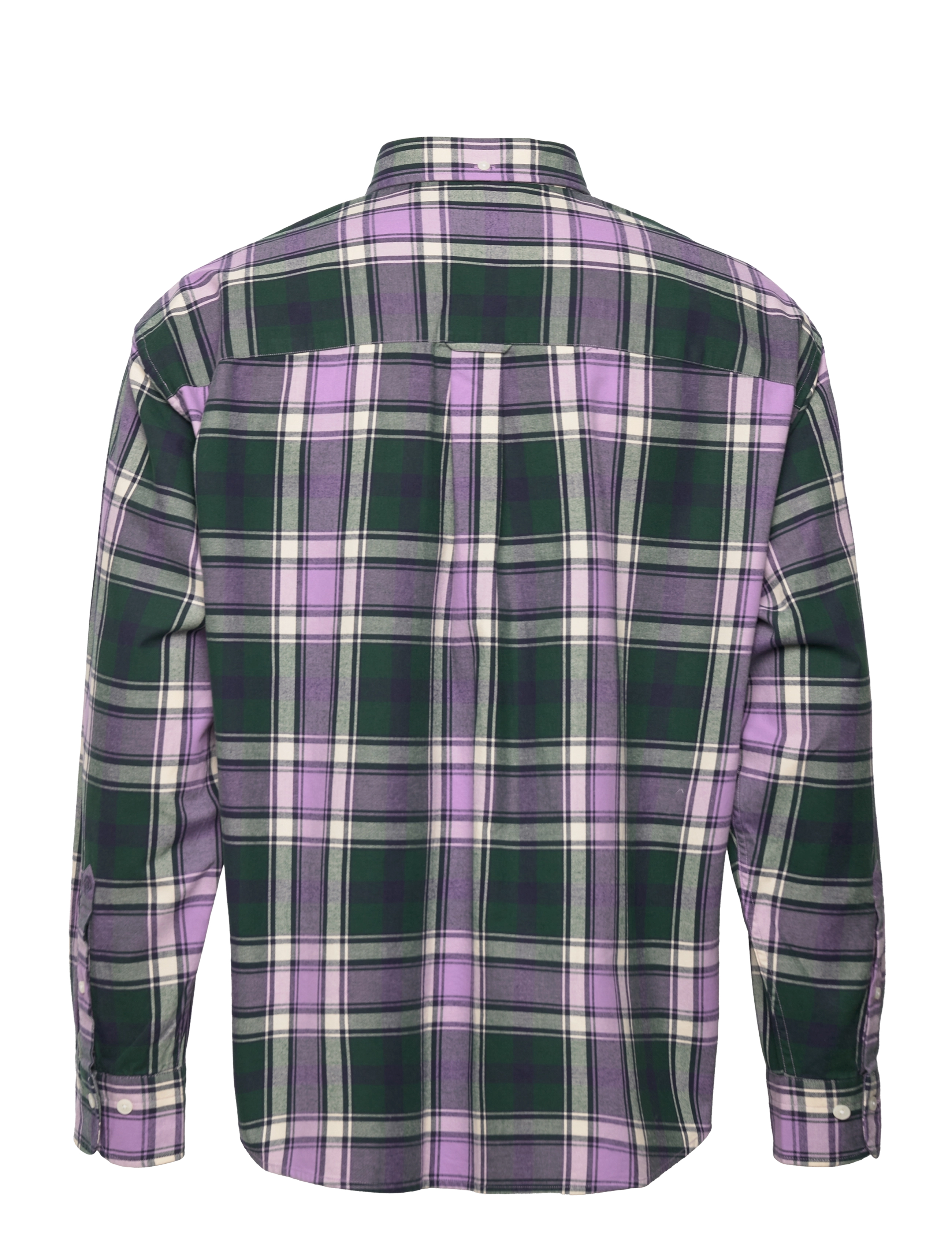 GANT - D2. OS TWILL CHECK BD - orchid lilac - 1