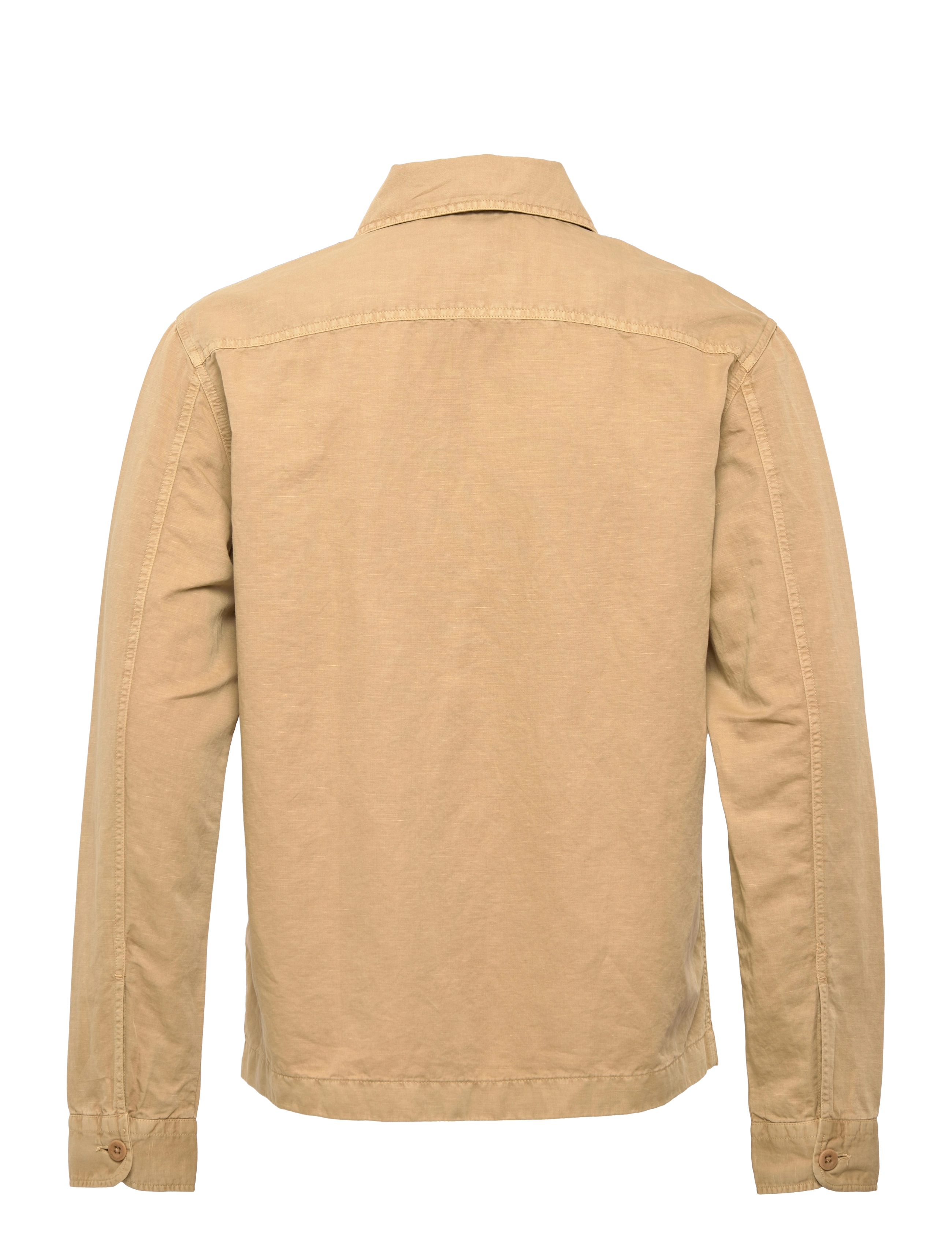 GANT - D2. GMNT DYED OVERSHIRT - hazelwood beige - 1