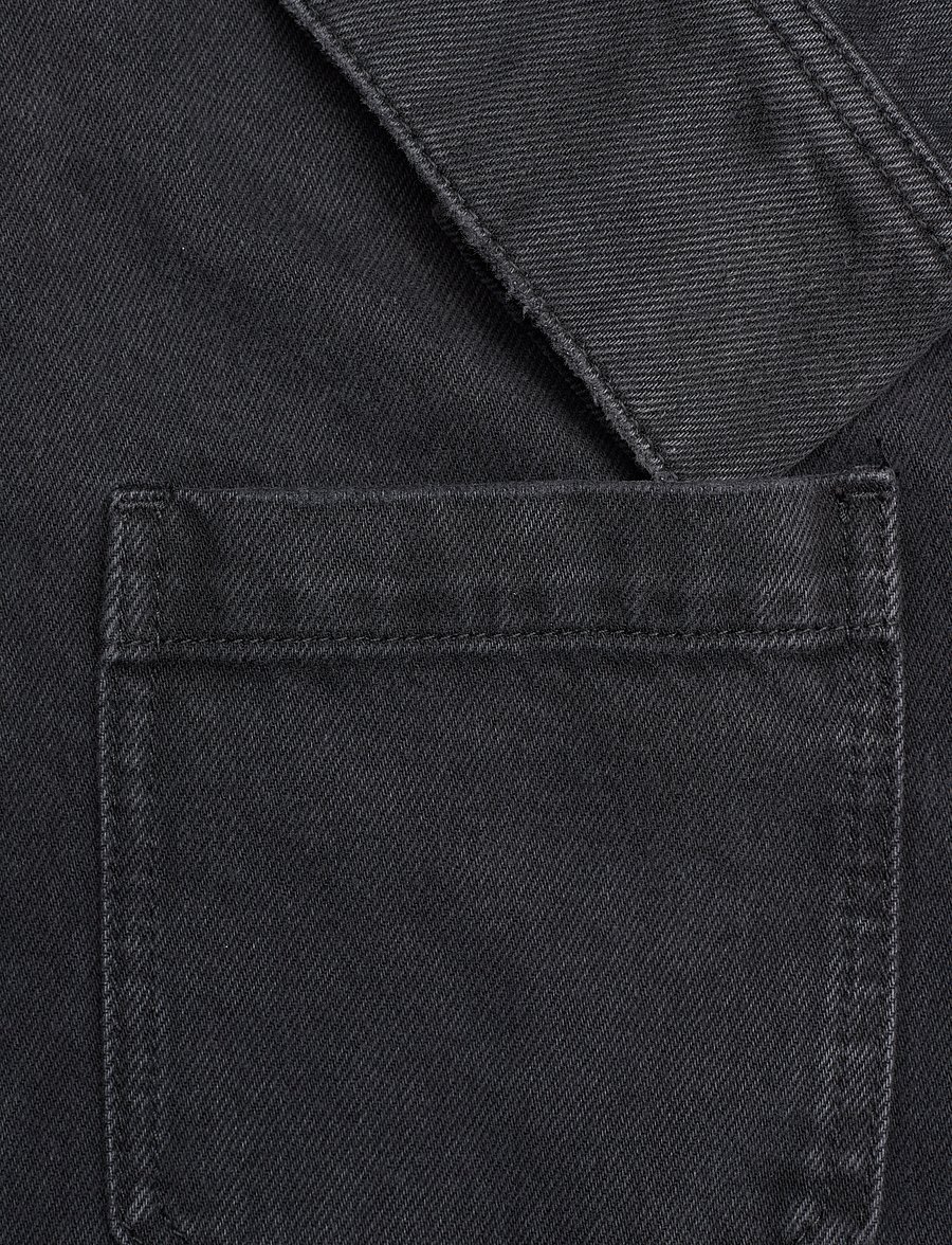 GANT - D1. DENIM OVERSHIRT - black vintage - 3