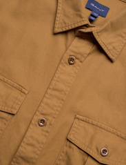 GANT - D1. REL TWILL PATCH POCKET SHIRT - basic skjortor - suede brown - 2