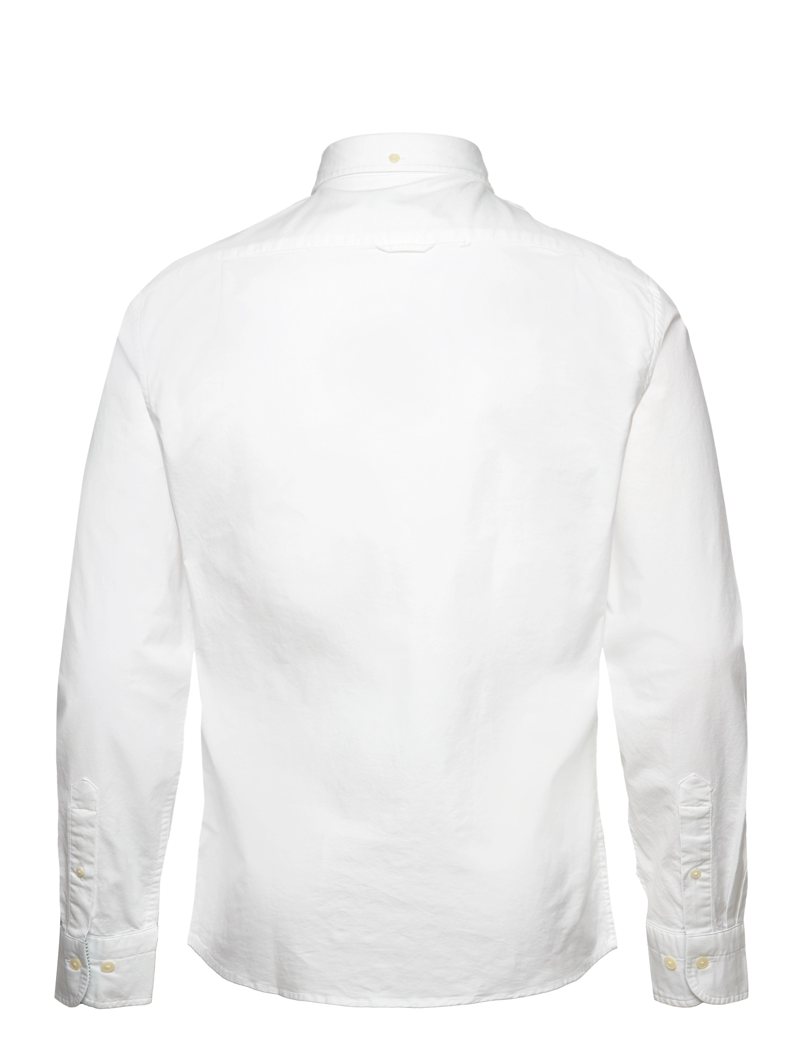 GANT - D1. SLIM OXFORD STRETCH SHIRT - white - 1
