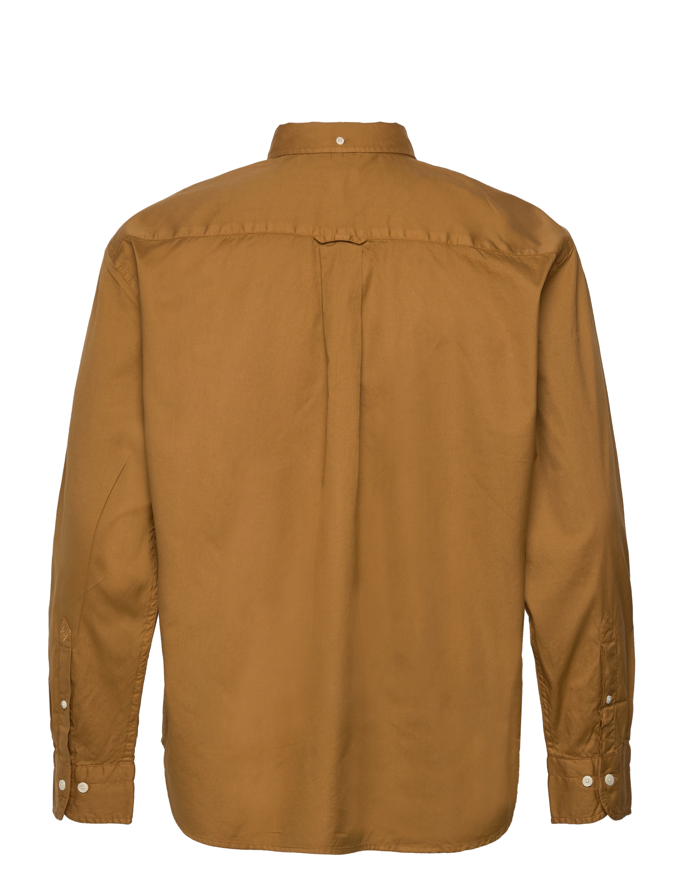 GANT - D1. REL GMNT DYED OXFORD SHIRT - suede brown - 1