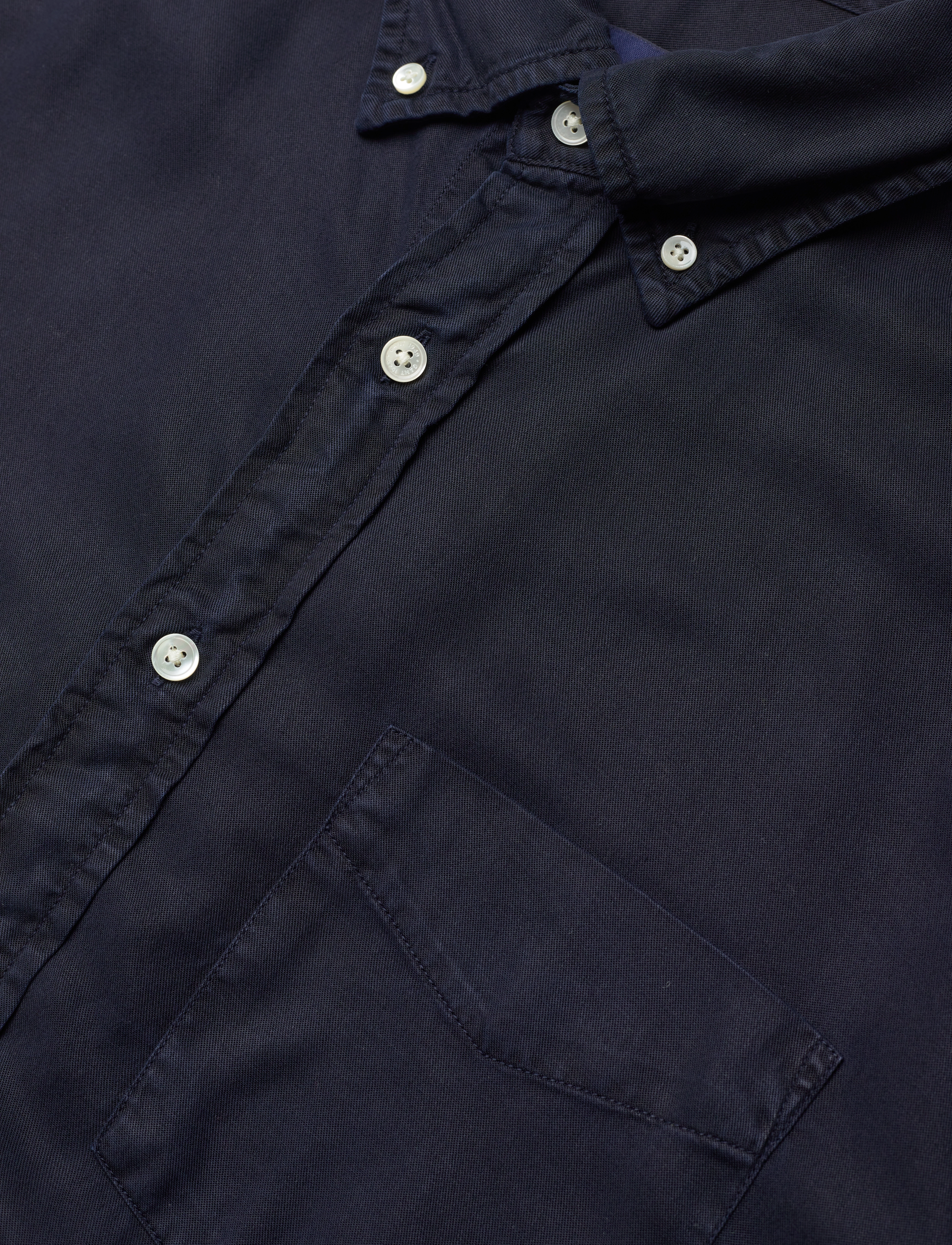 GANT - D1. REL GMNT DYED LYOCELL - evening blue - 3