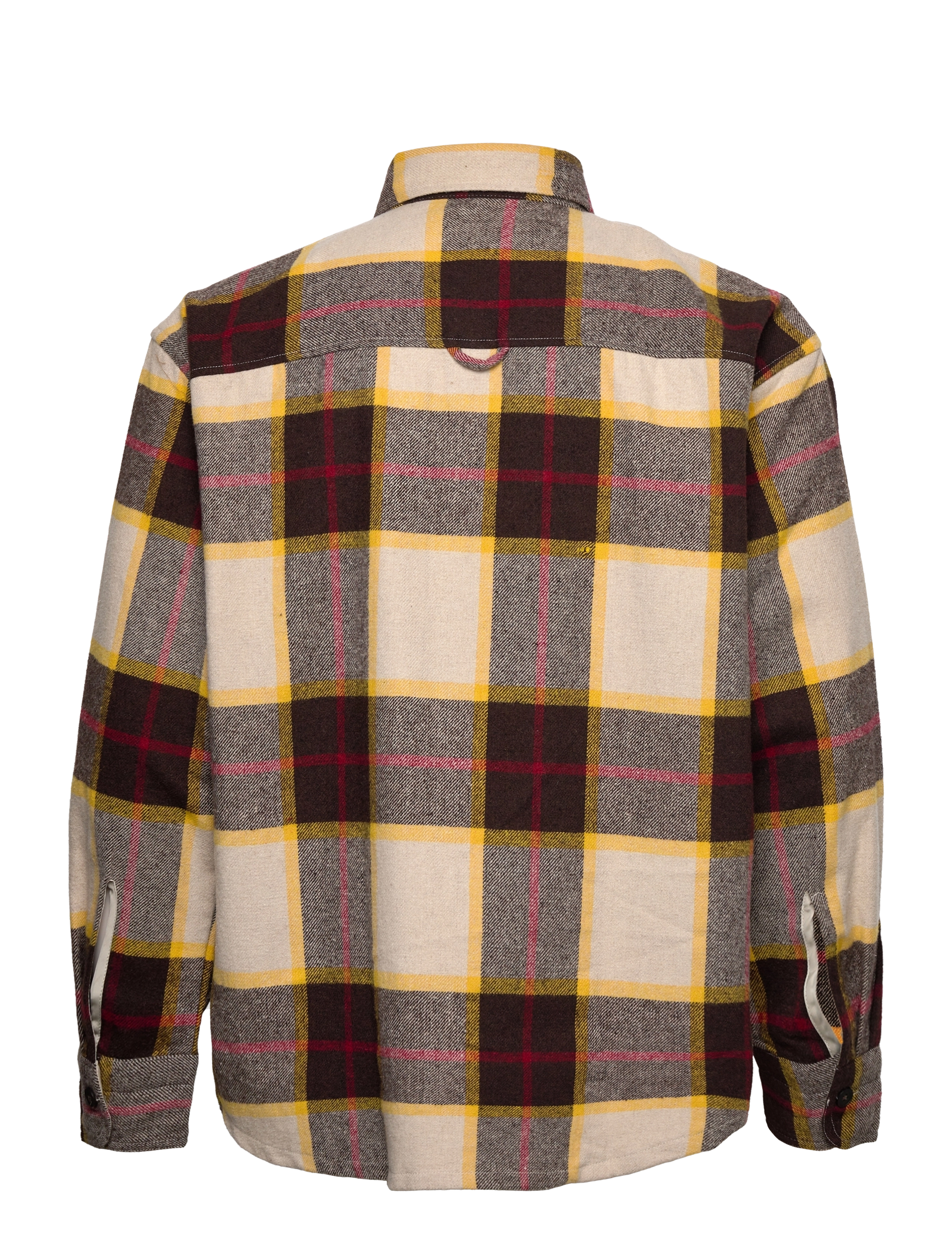 GANT - D2. PLAID WOOL OVERSHIRT - rich brown - 1