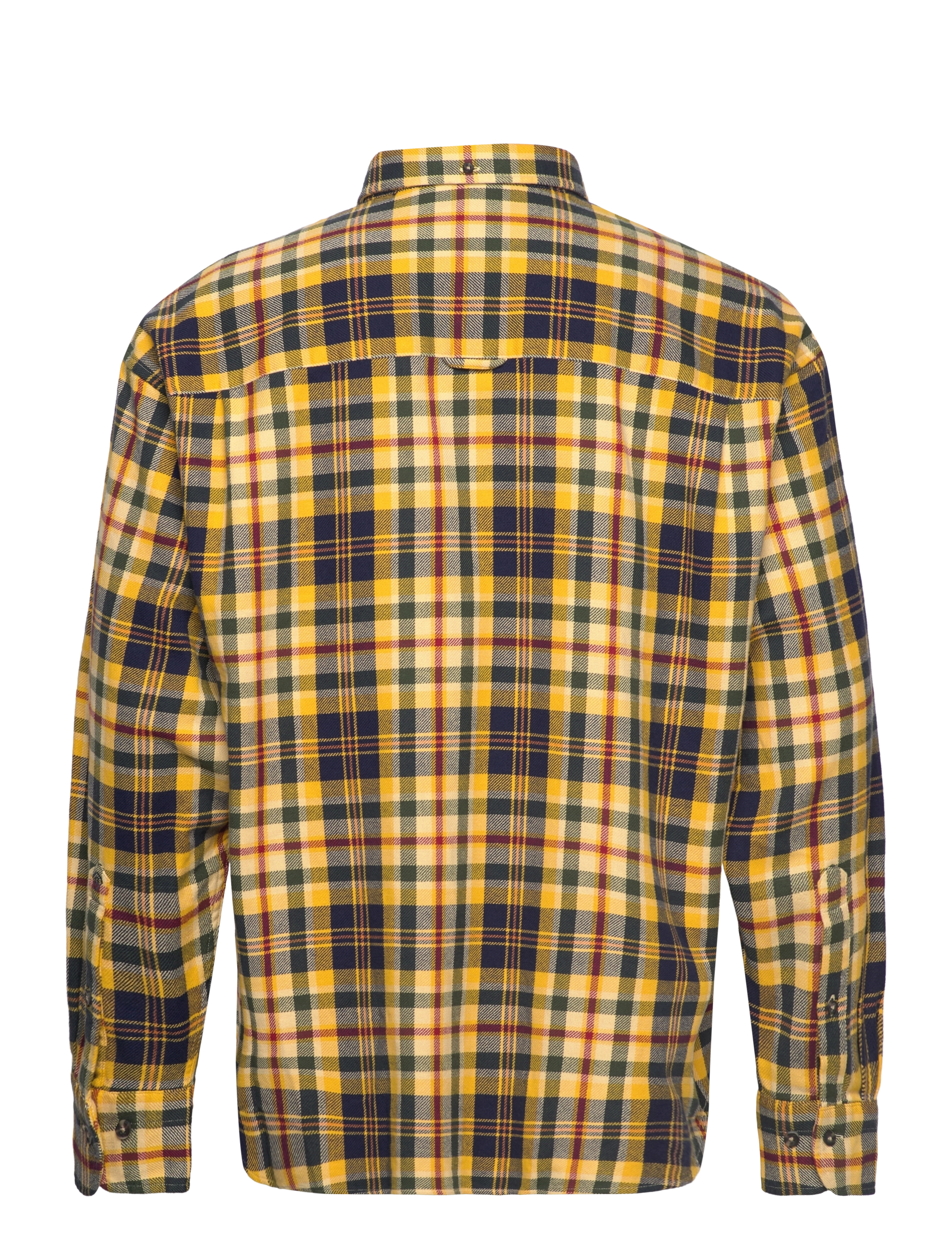 GANT - D2. OS HEAVY TWILL CHECK SHIRT - classic blue - 1