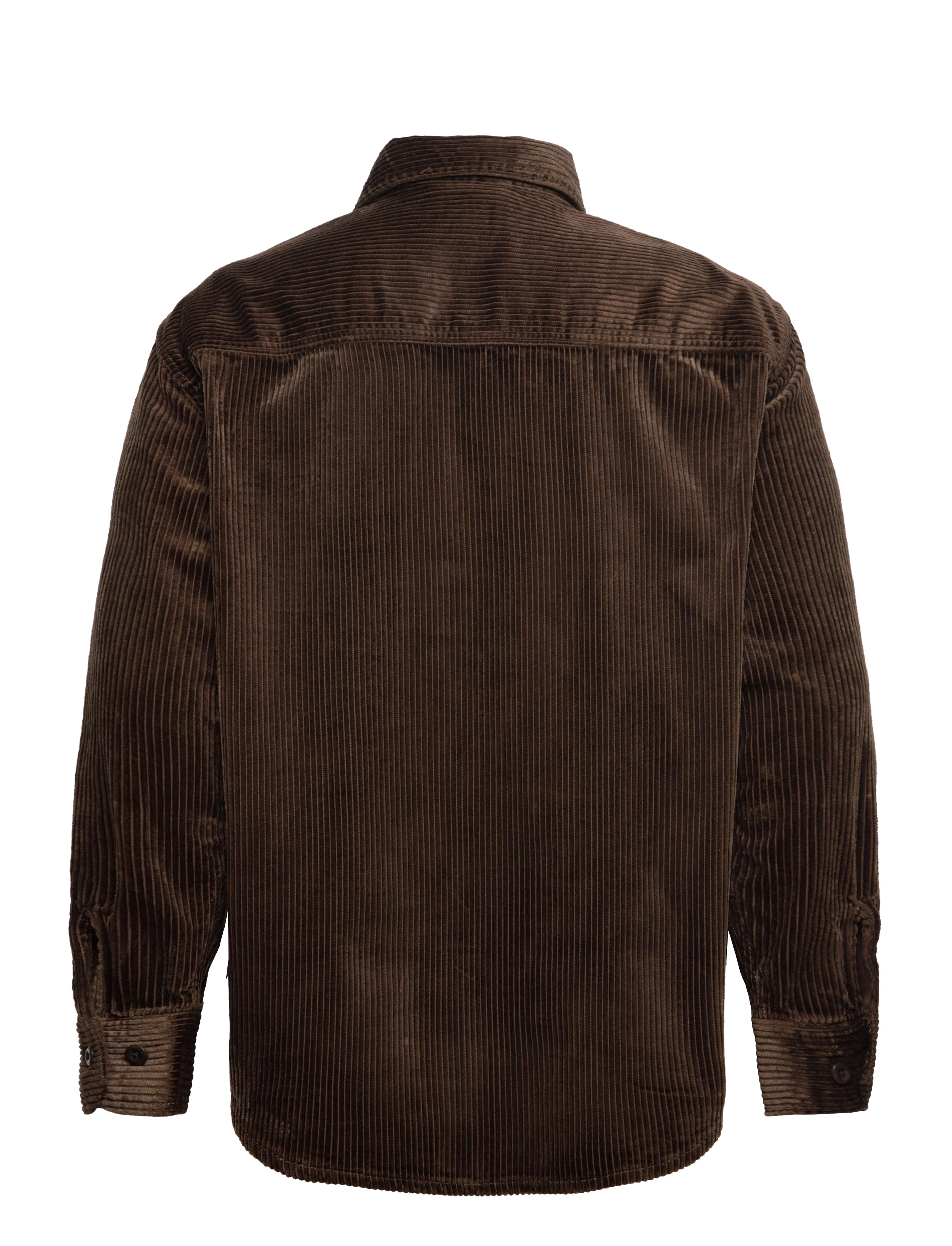 GANT - D2. CORD OVERSHIRT - rich brown - 1