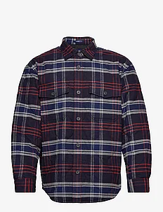 D2. QUILTED FLANNEL OVERSHIRT, GANT