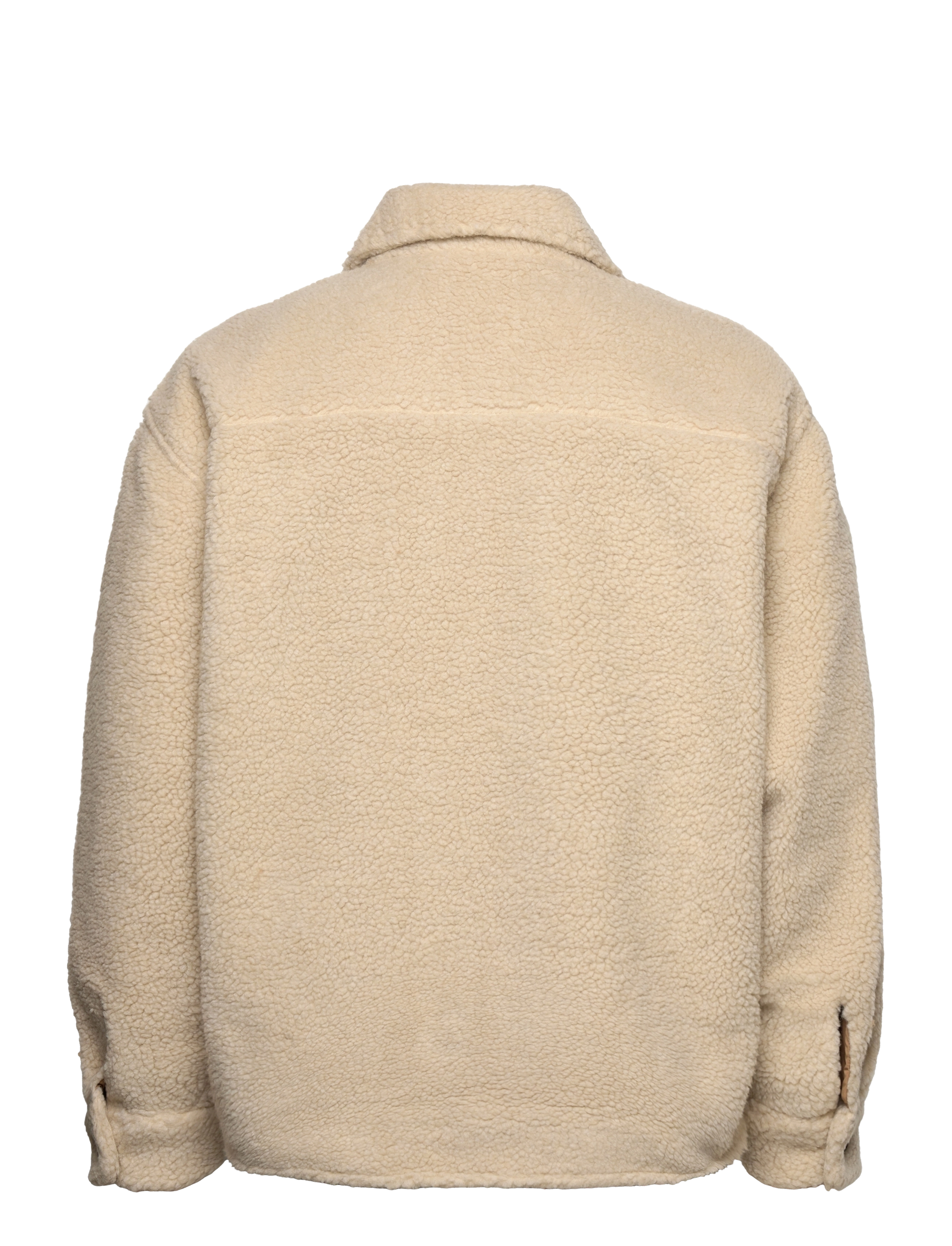 GANT - D2. OS SHERPA OVERSHIRT - putty - 1