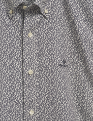 GANT - D2. SLIM SMALL PAISLEY OXF SHIRT - oksfordo marškiniai - evening blue - 4
