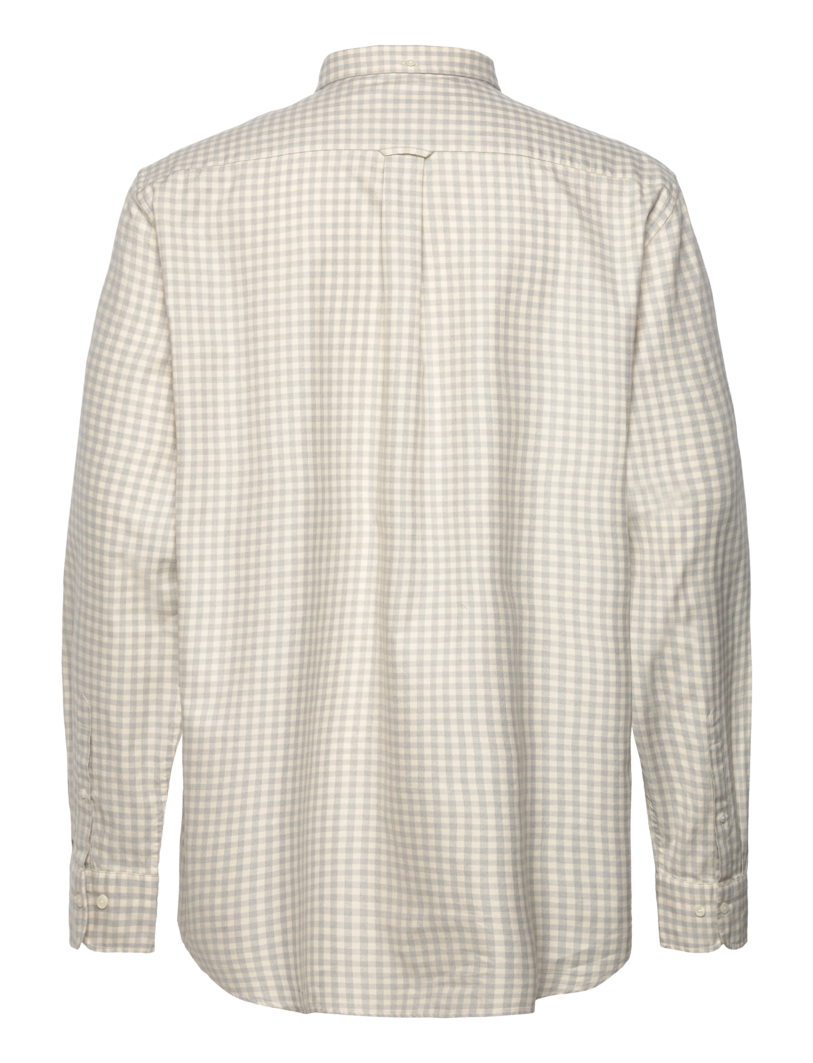 GANT - D2. REG JASPE GINGHAM SHIRT - cream - 1
