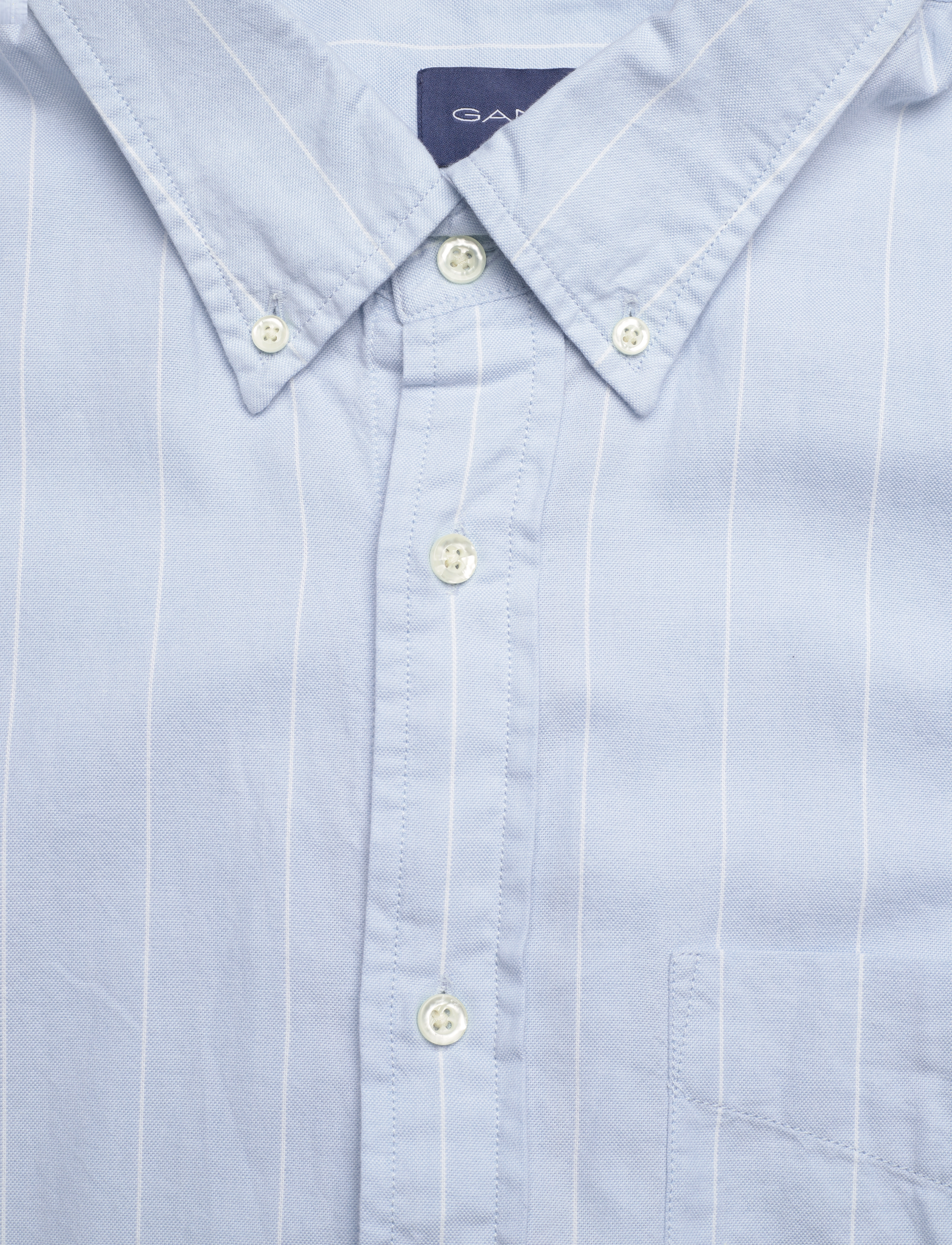 GANT - REL OXFORD PINSTRIPE SHIRT - waterfall blue - 2