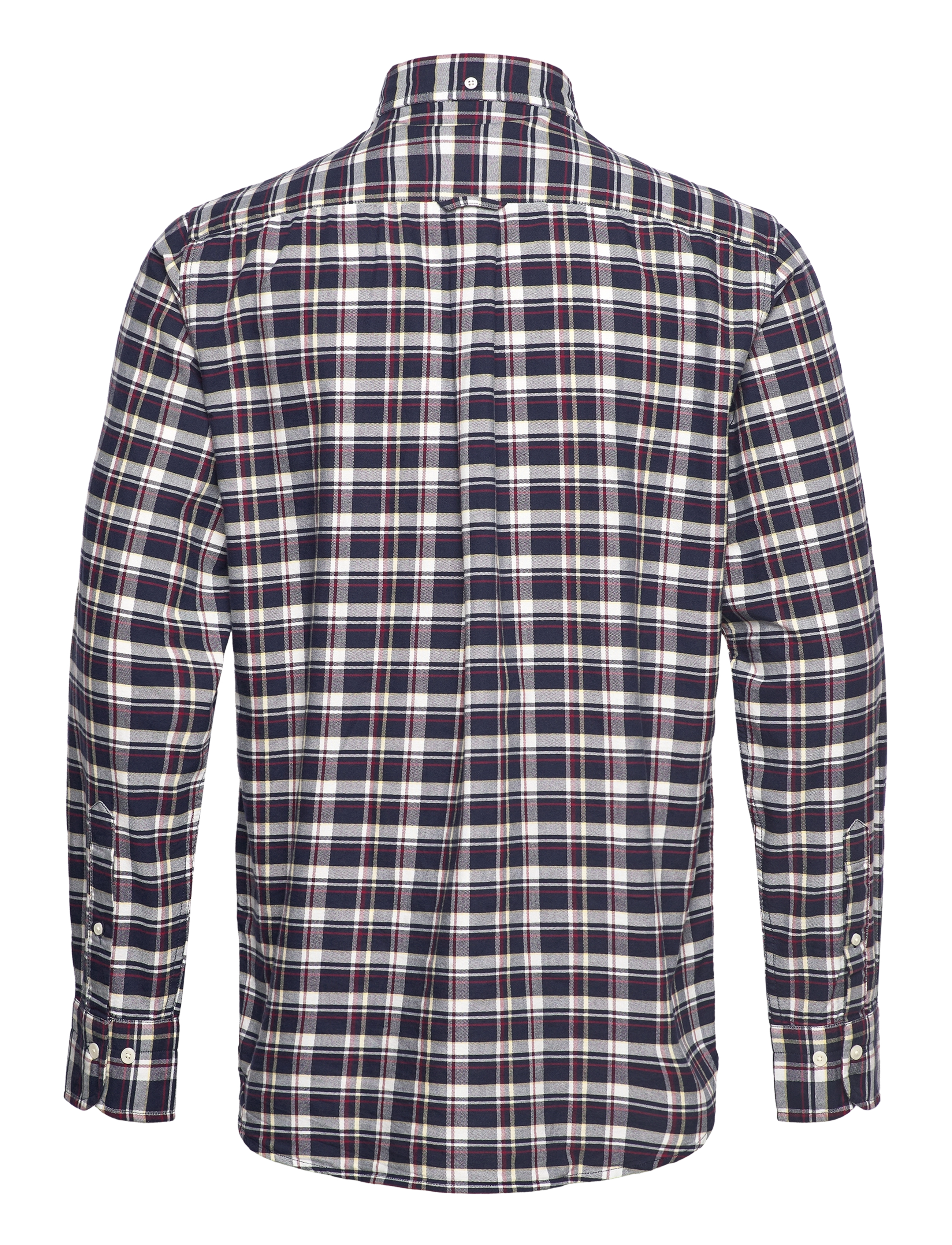 GANT - REG OXFORD CHECK SHIRT - evening blue - 1