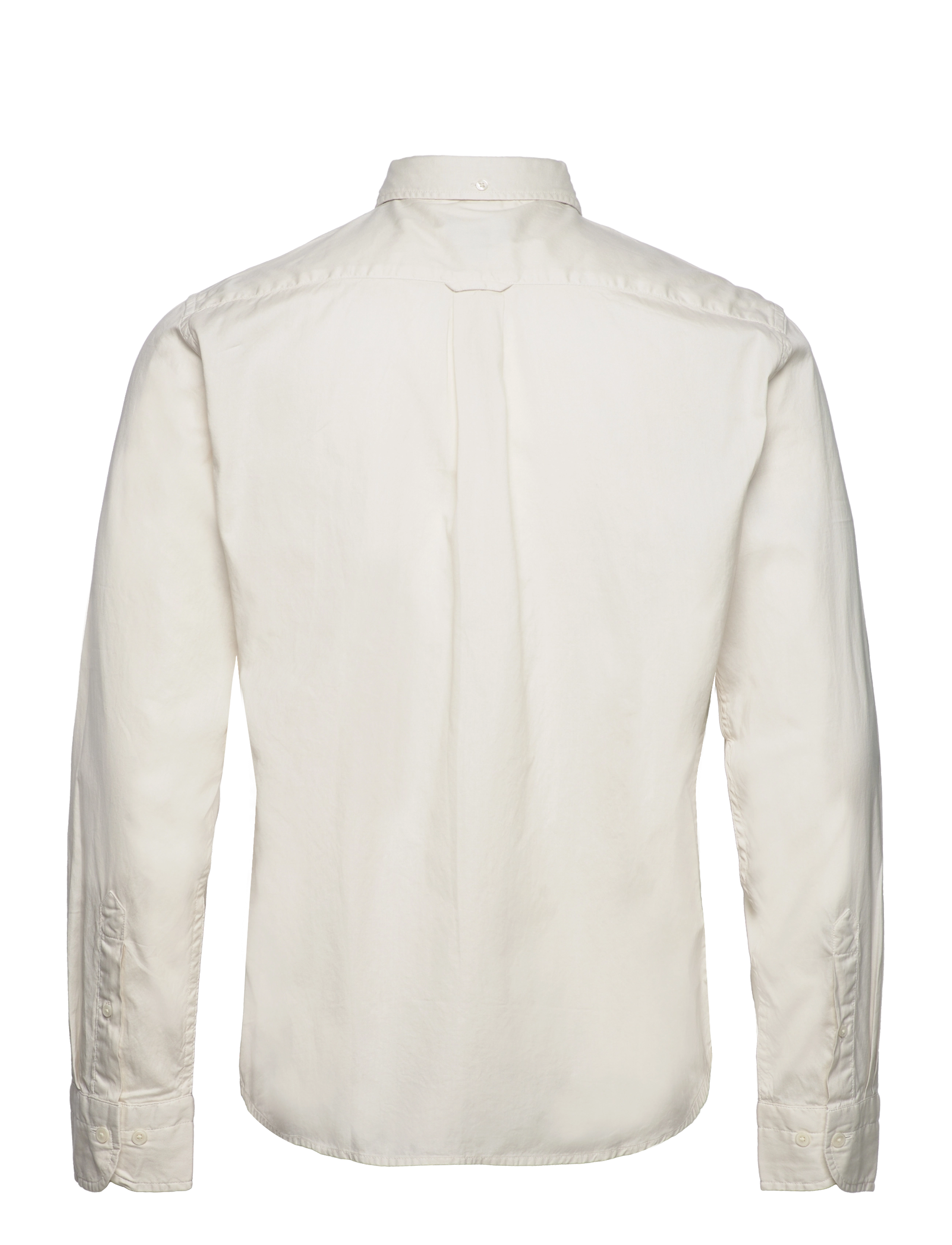 GANT - D1. REG UT GMNT DYED OXFORD SHIRT - putty - 1