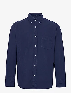 REL GMNT DYED TEXTURE WEAVE SHIRT, GANT