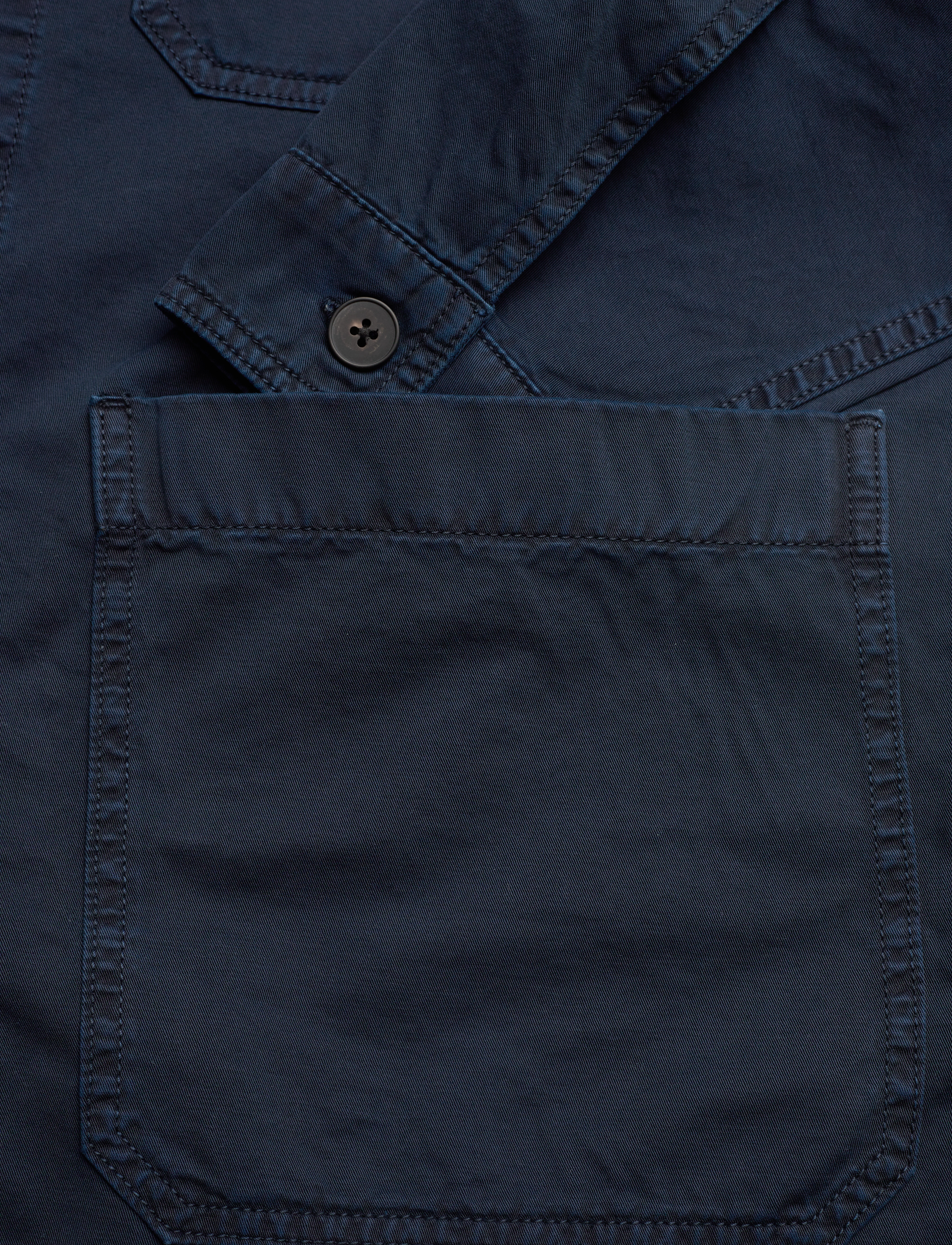 GANT - GMNT DYED TWILL OVERSHIRT - marine - 3