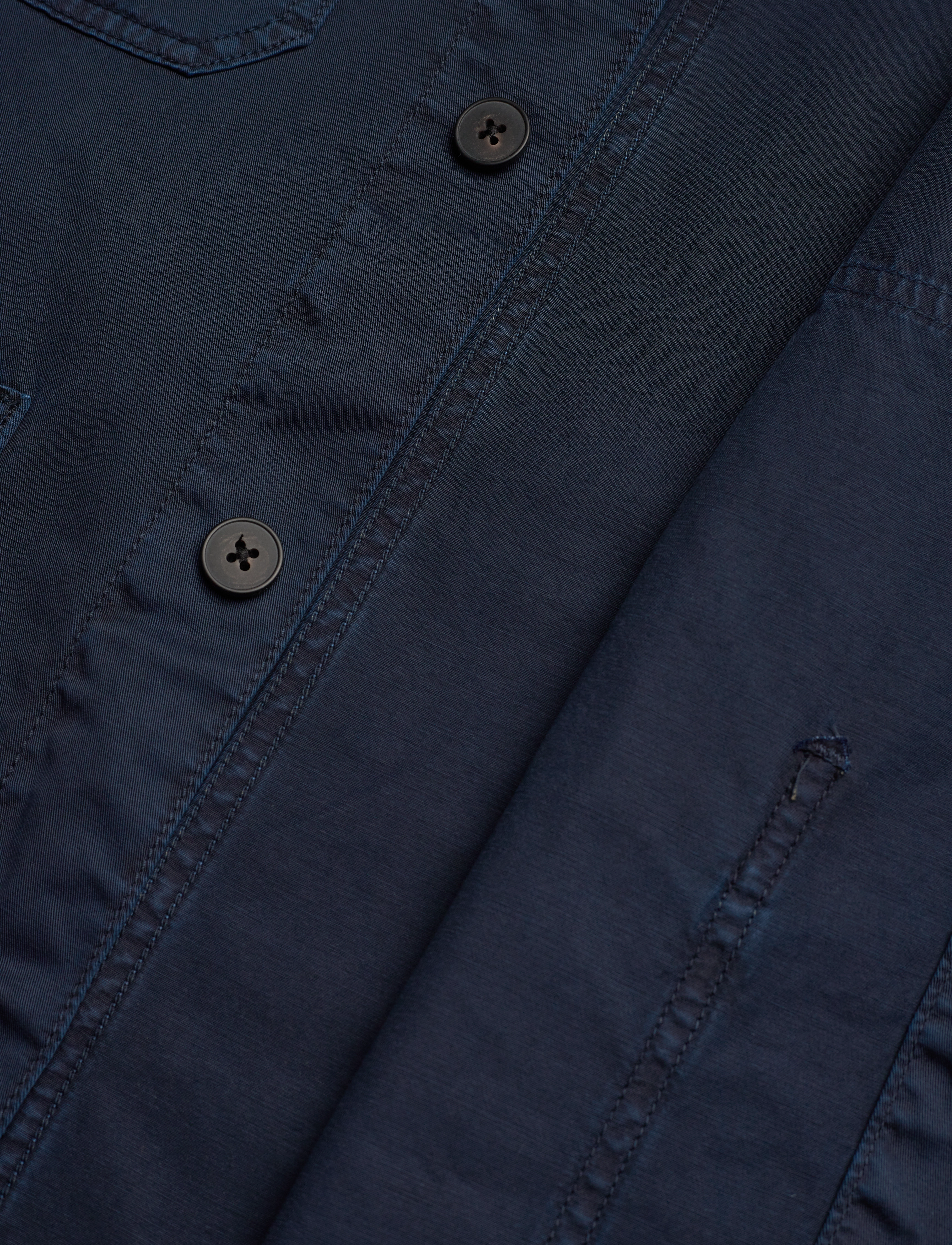 GANT - GMNT DYED TWILL OVERSHIRT - marine - 4