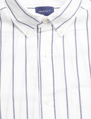 GANT - REG OXFORD STRIPE SHIRT - oksfordo marškiniai - eggshell - 2