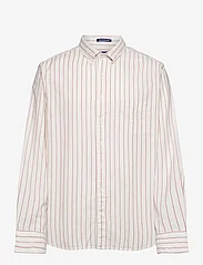GANT - REG UT ARCHIVE OXFORD STRIPE SHIRT - oksfordo marškiniai - eggshell - 0