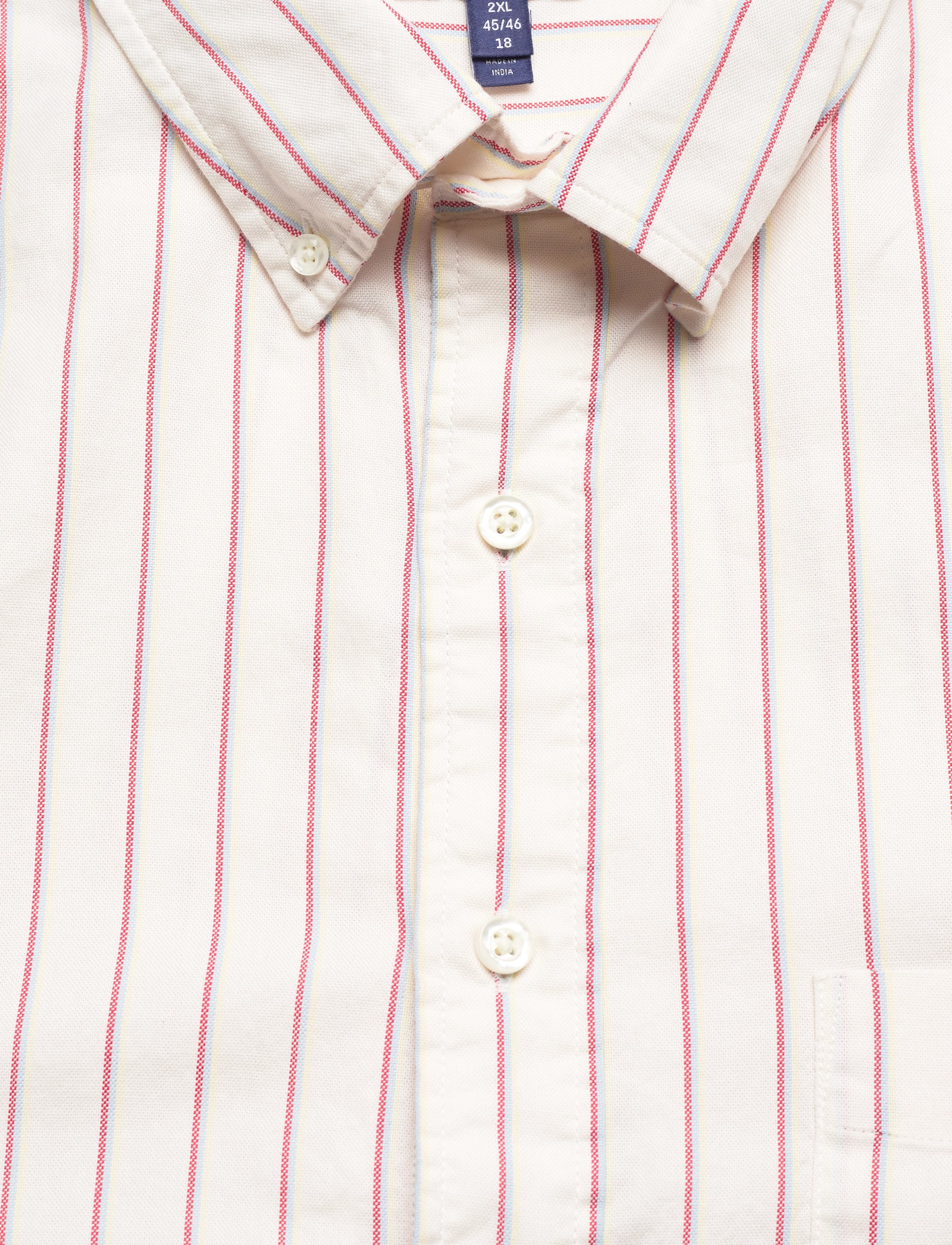 GANT - REG UT ARCHIVE OXFORD STRIPE SHIRT - eggshell - 2
