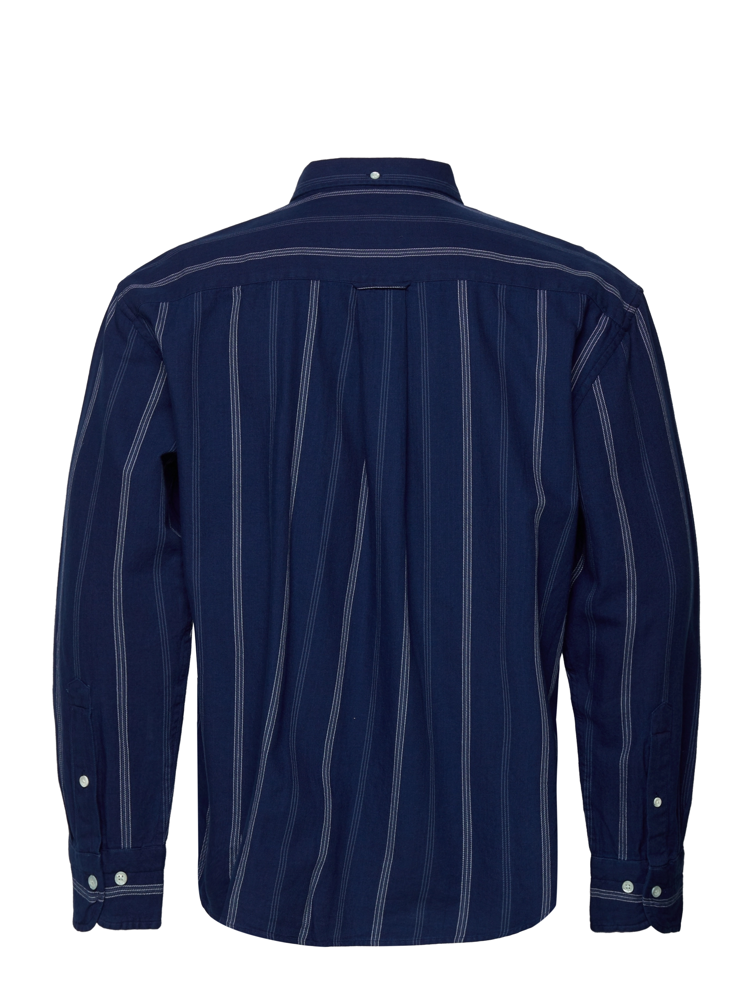 GANT - REL INDIGO STRIPE SHIRT - indigo - 1