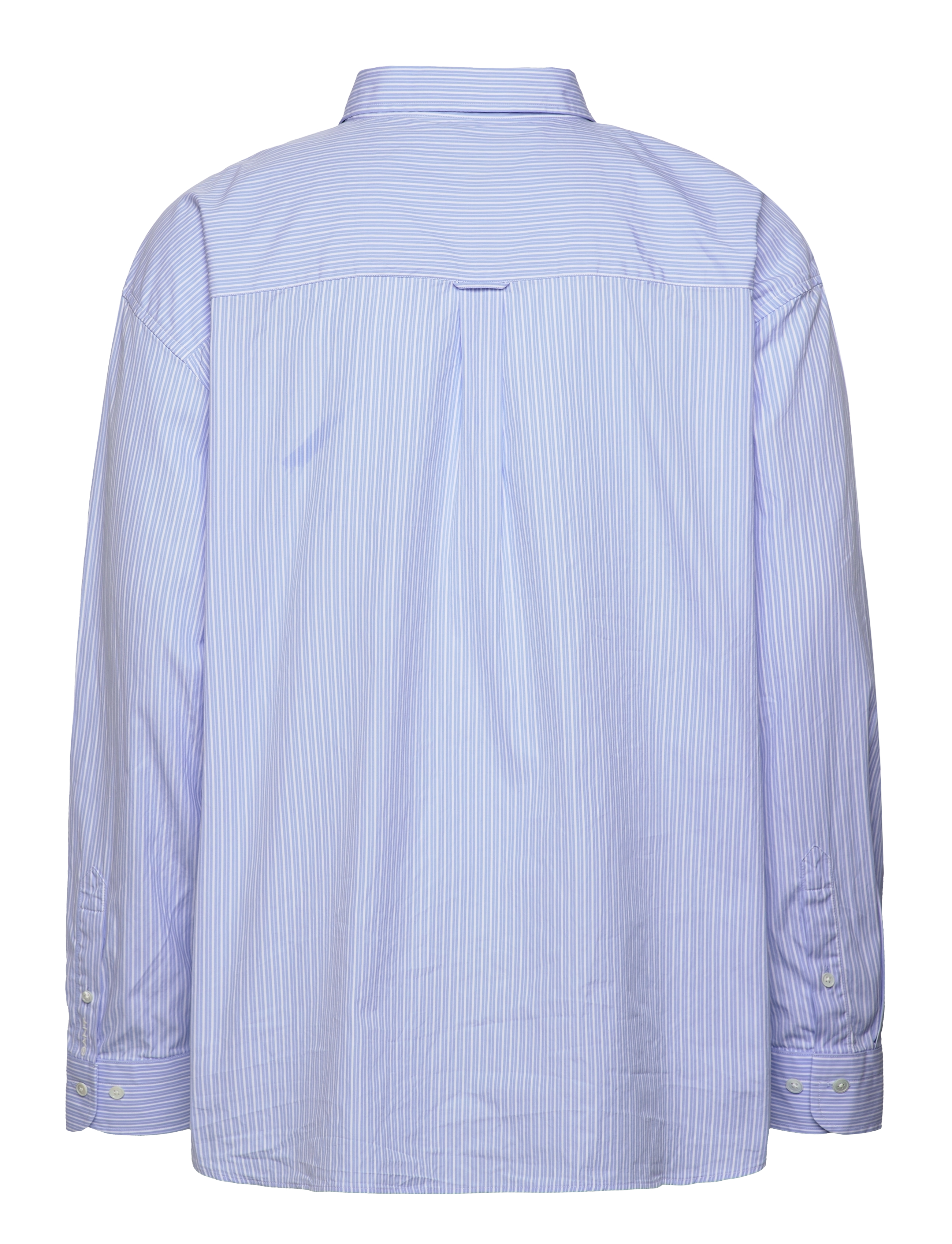 GANT - OS POPLIN STRIPE SHIRT - white - 1
