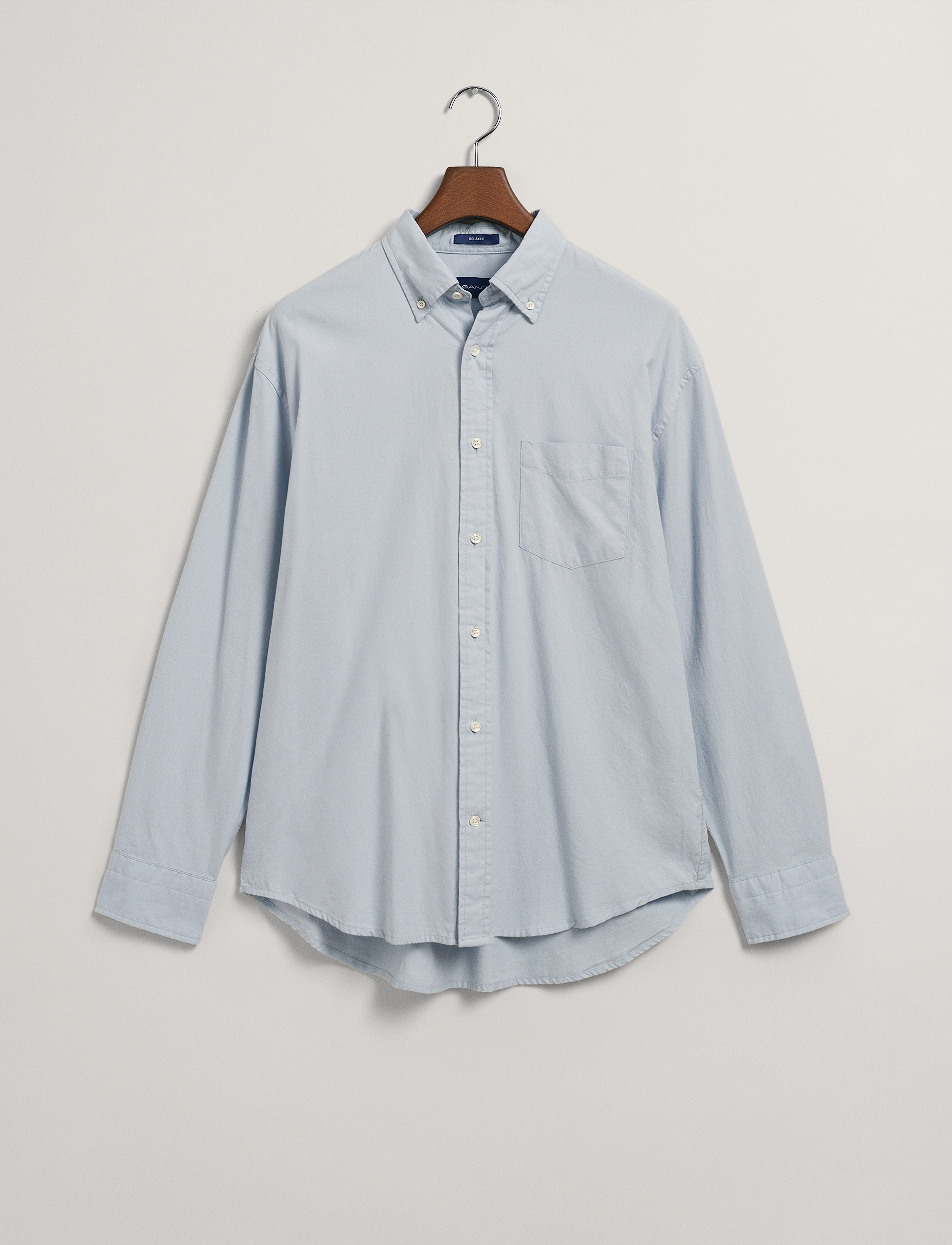 GANT - REL DREAMY OXFORD SHIRT - blue air - 2