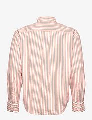 GANT - REL DREAMY OXFORD STRIPE SHIRT - oxford shirts - guava orange - 1